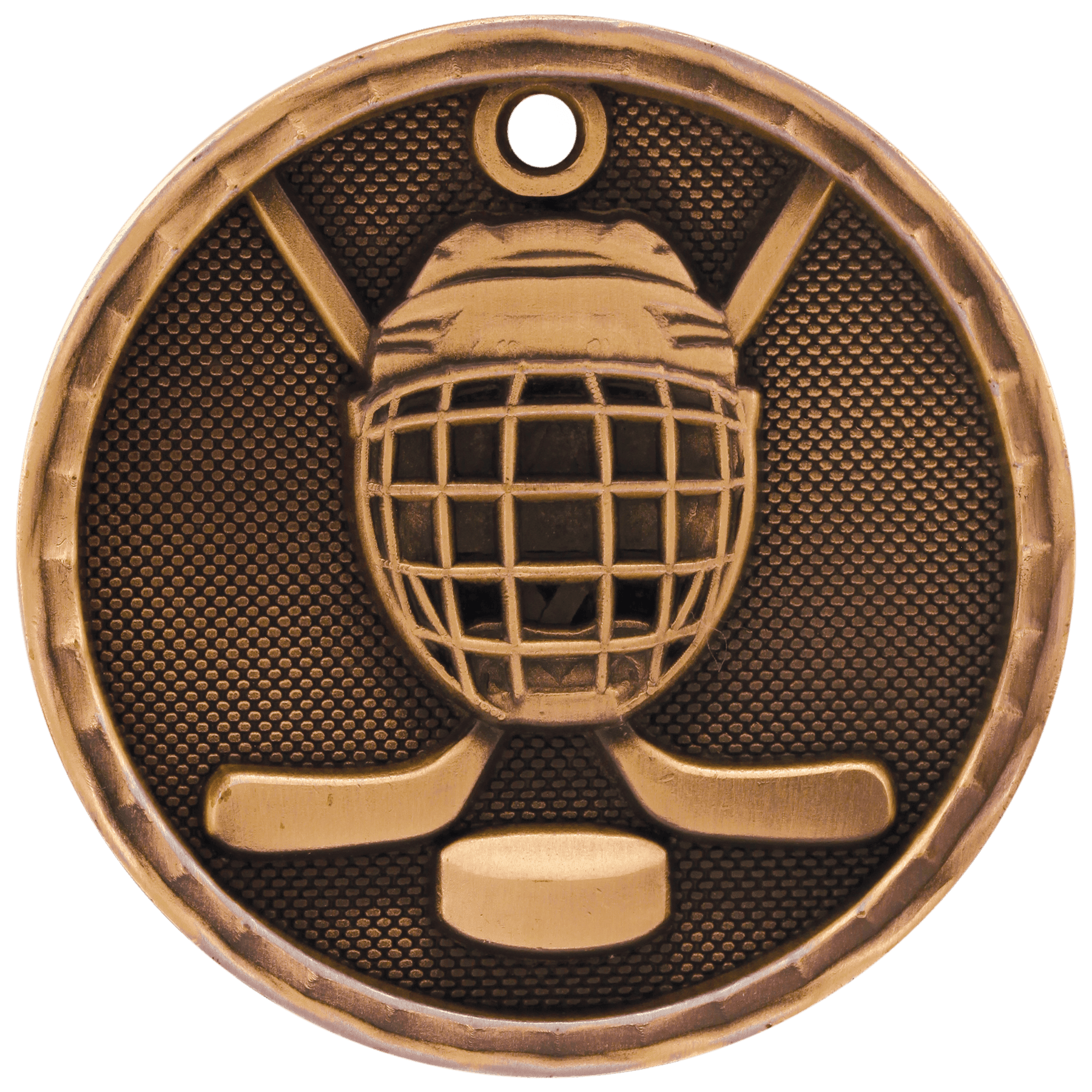 Hockey 3-D Medal-Bronze
