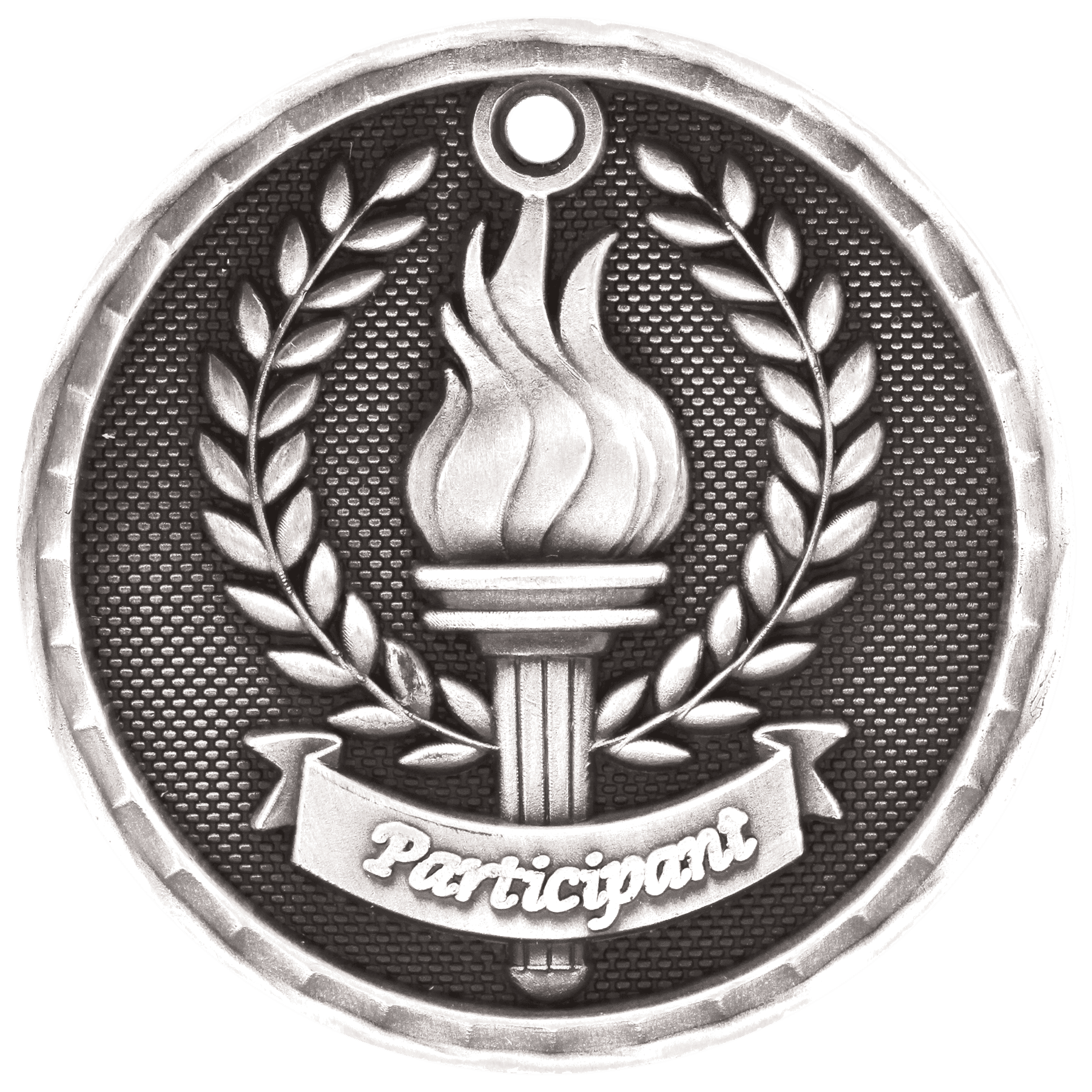 Participant 3-D Medal-Silver