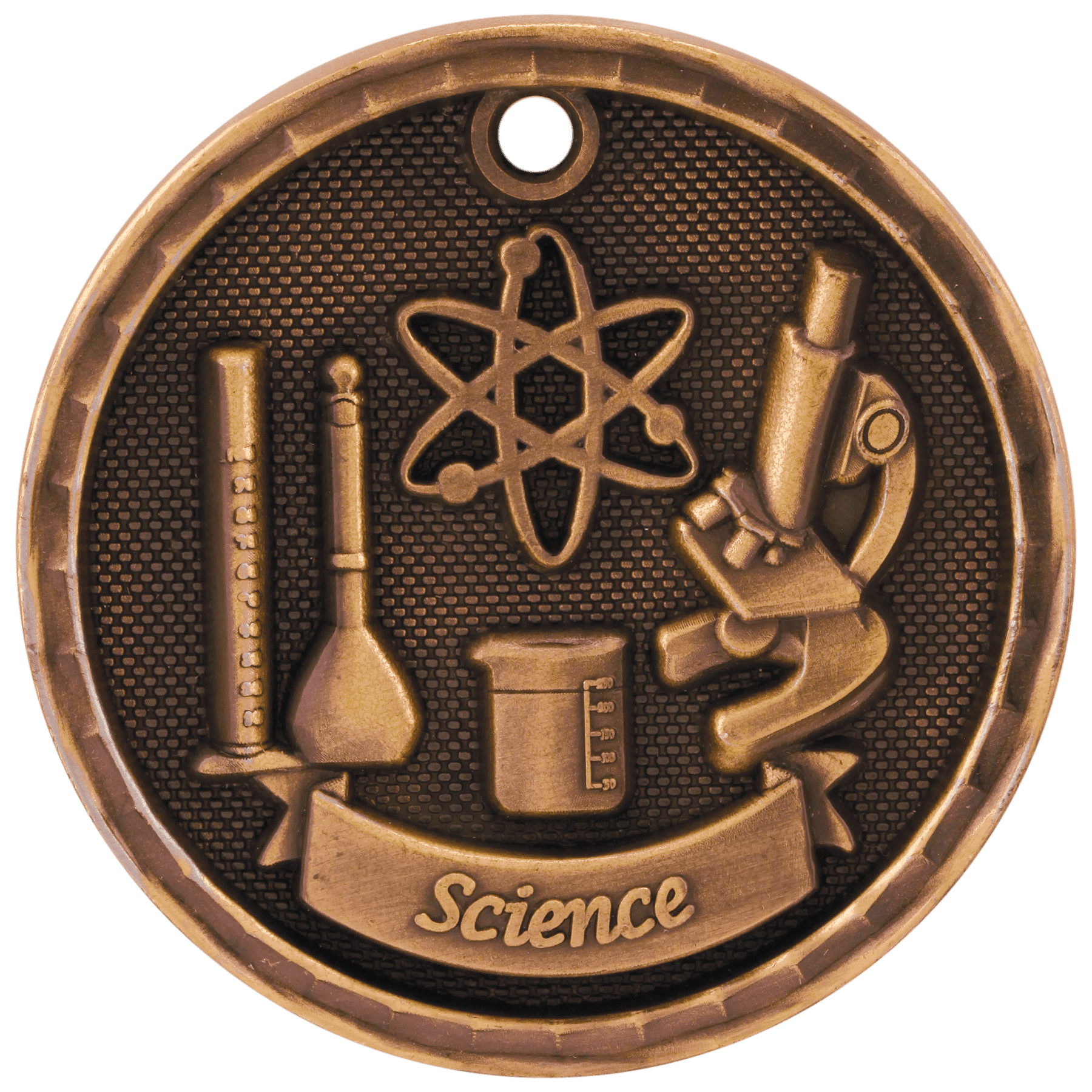 Science 3-D Medal-Bronze