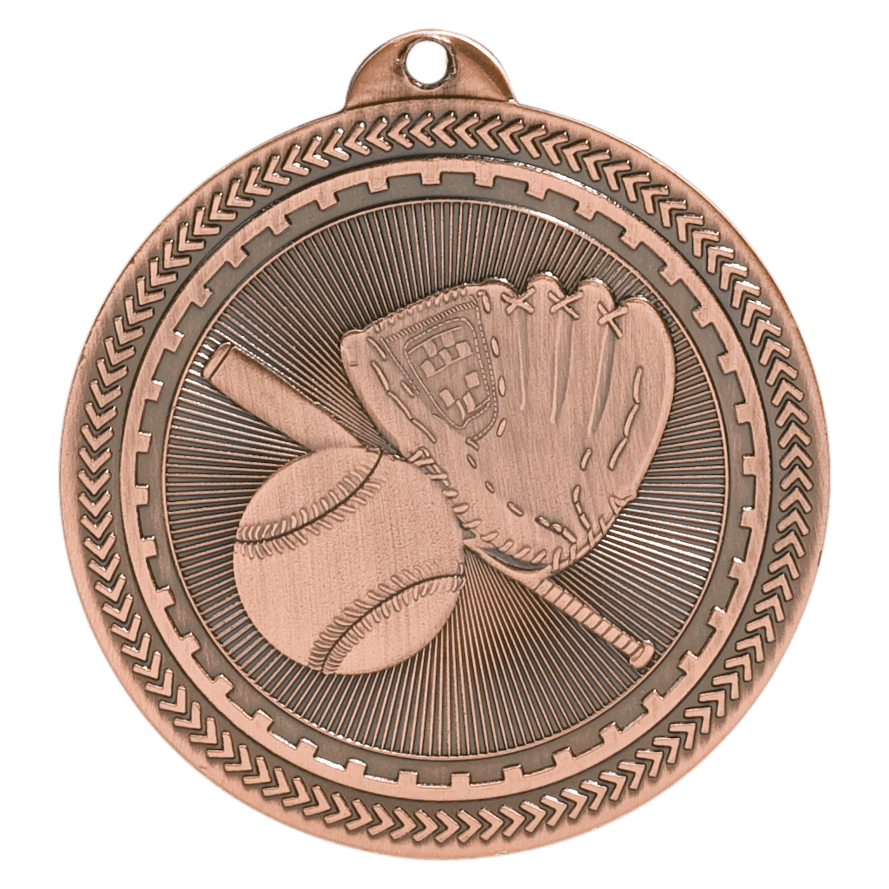 Baseball/Softball BriteLazer Medal-Bronze