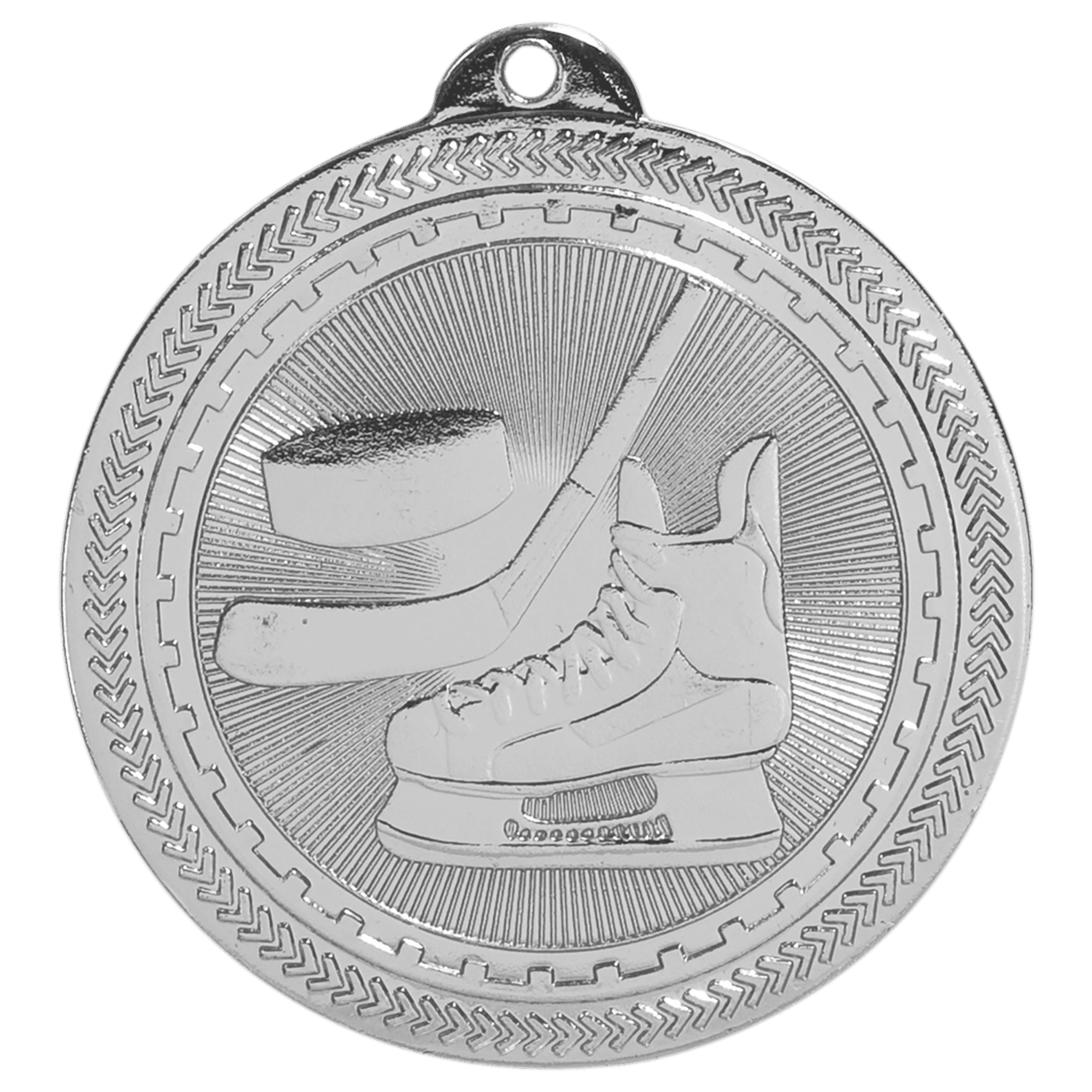 Hockey BriteLazer Medal-Silver