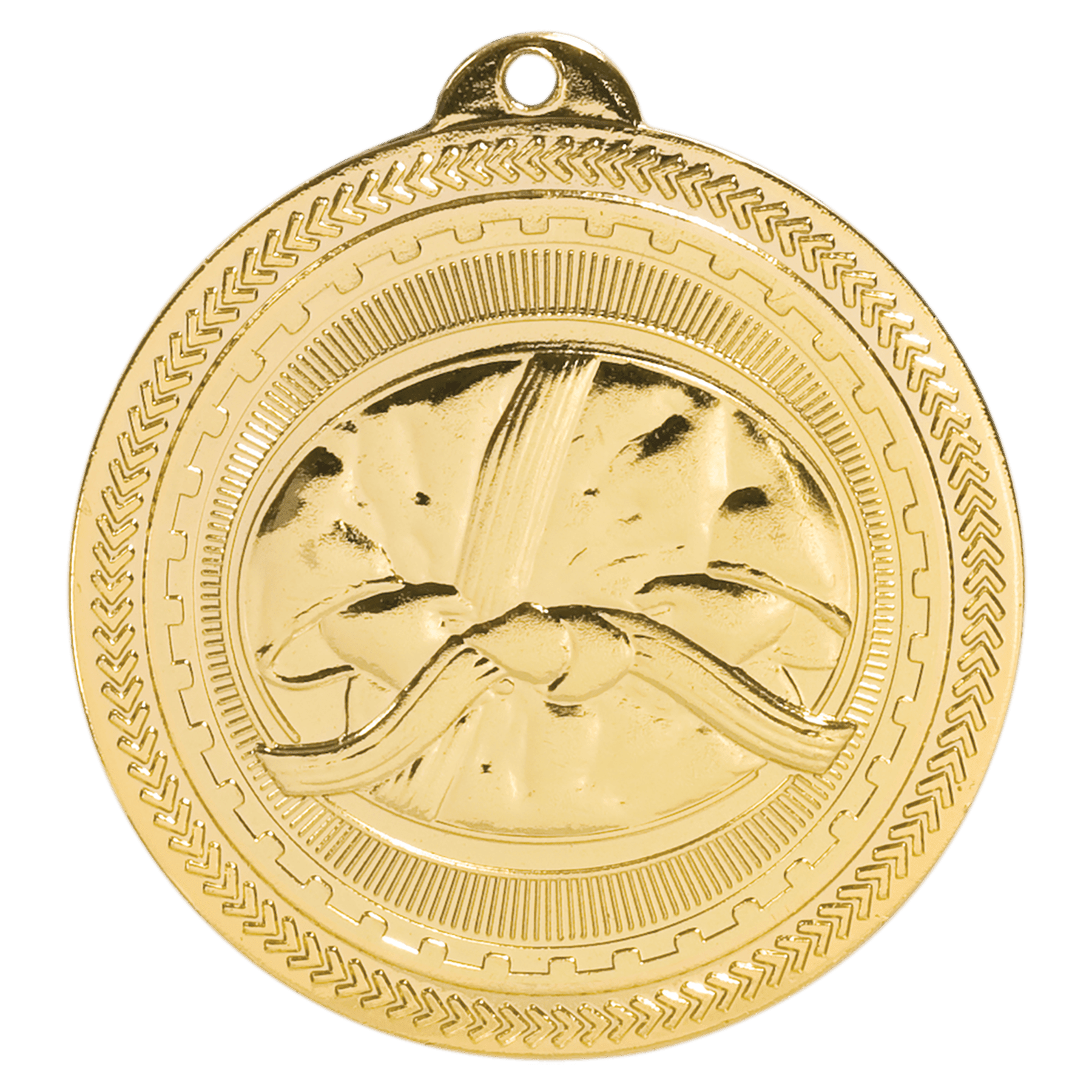 Martial Arts BriteLazer Medal-Gold