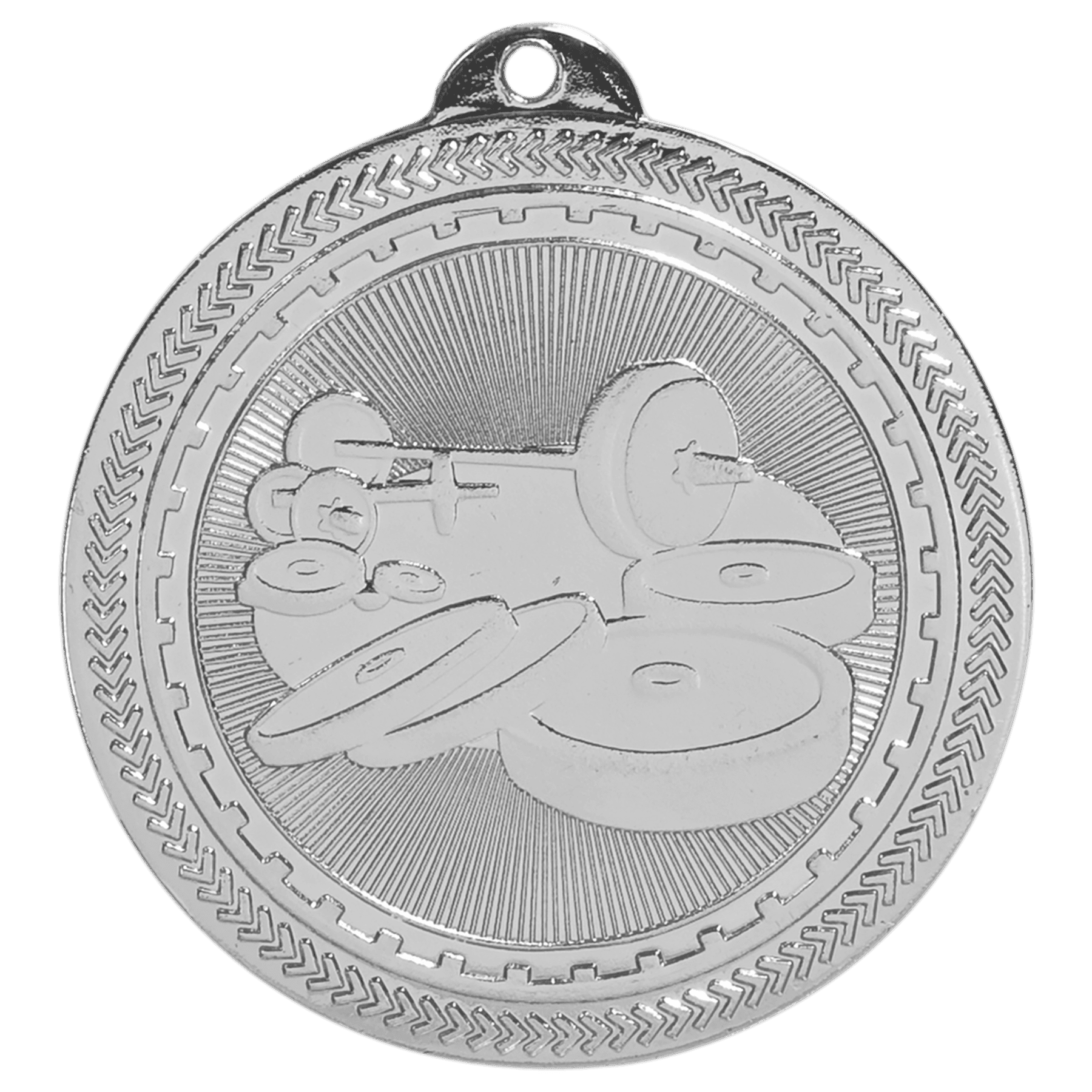 Gymnastics BriteLazer Medal-Silver