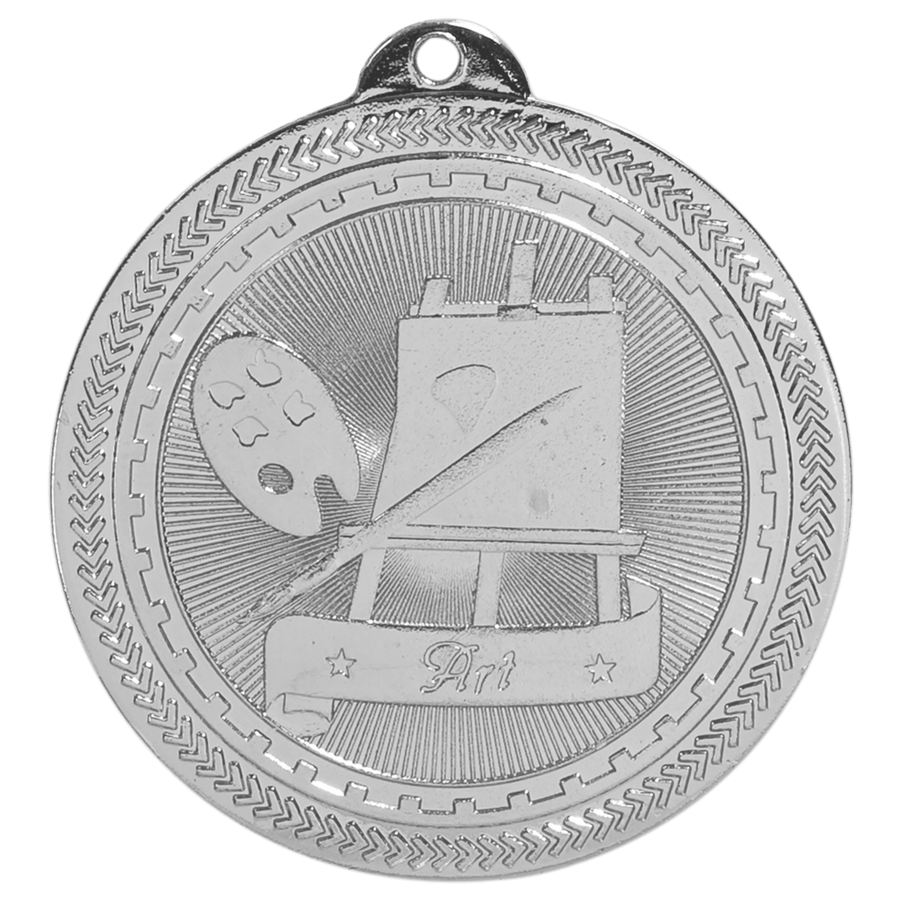 Art BriteLaser Medal-Silver