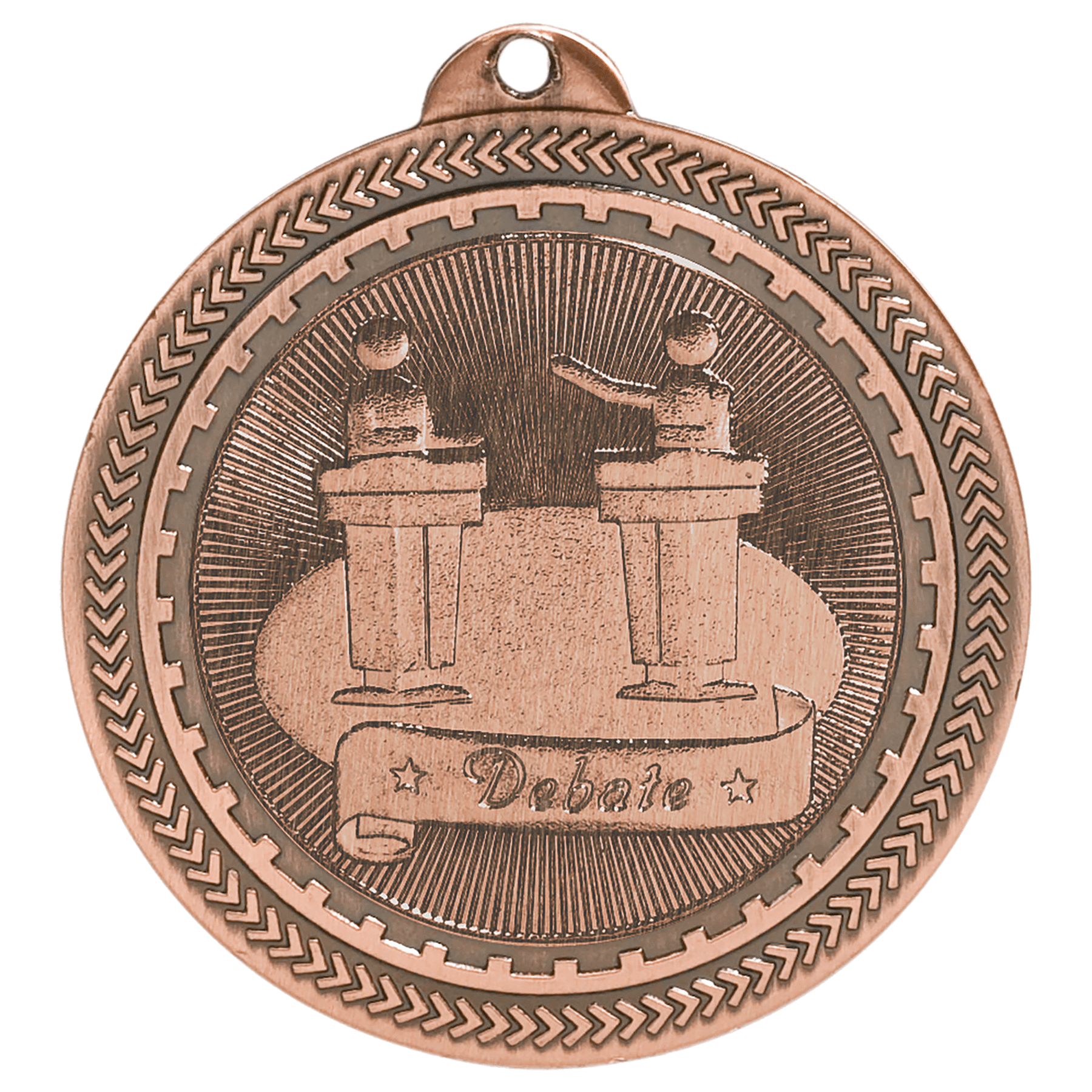 Debate BriteLazer Medal-Bronze