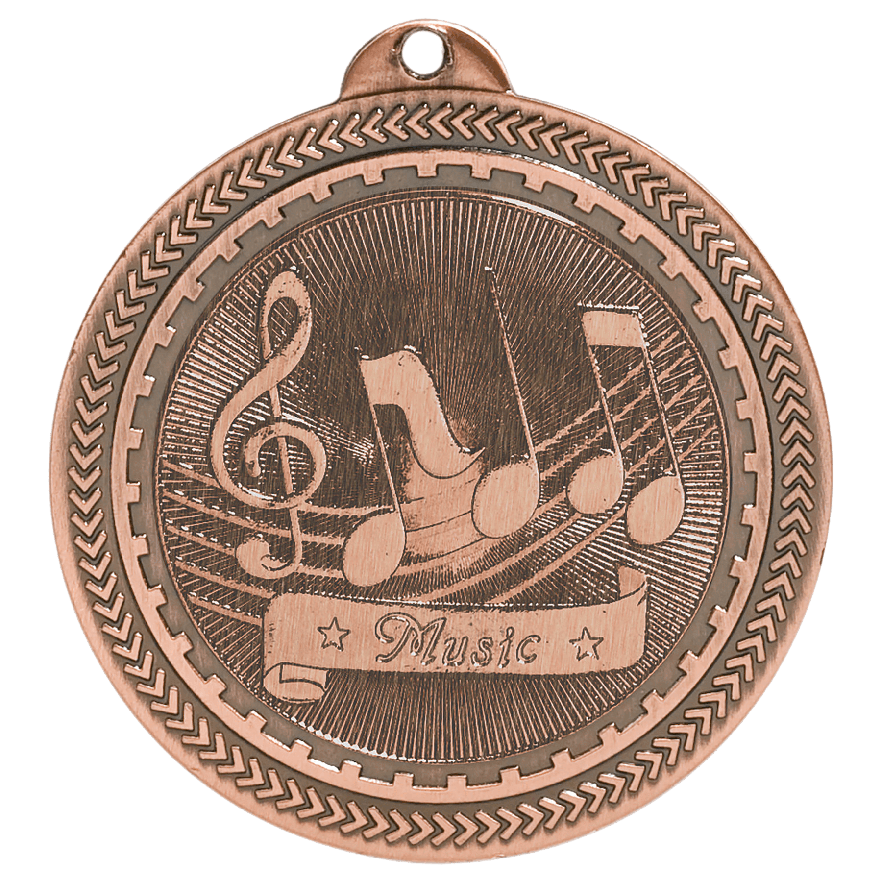 Music BriteLazer Medal-Bronze