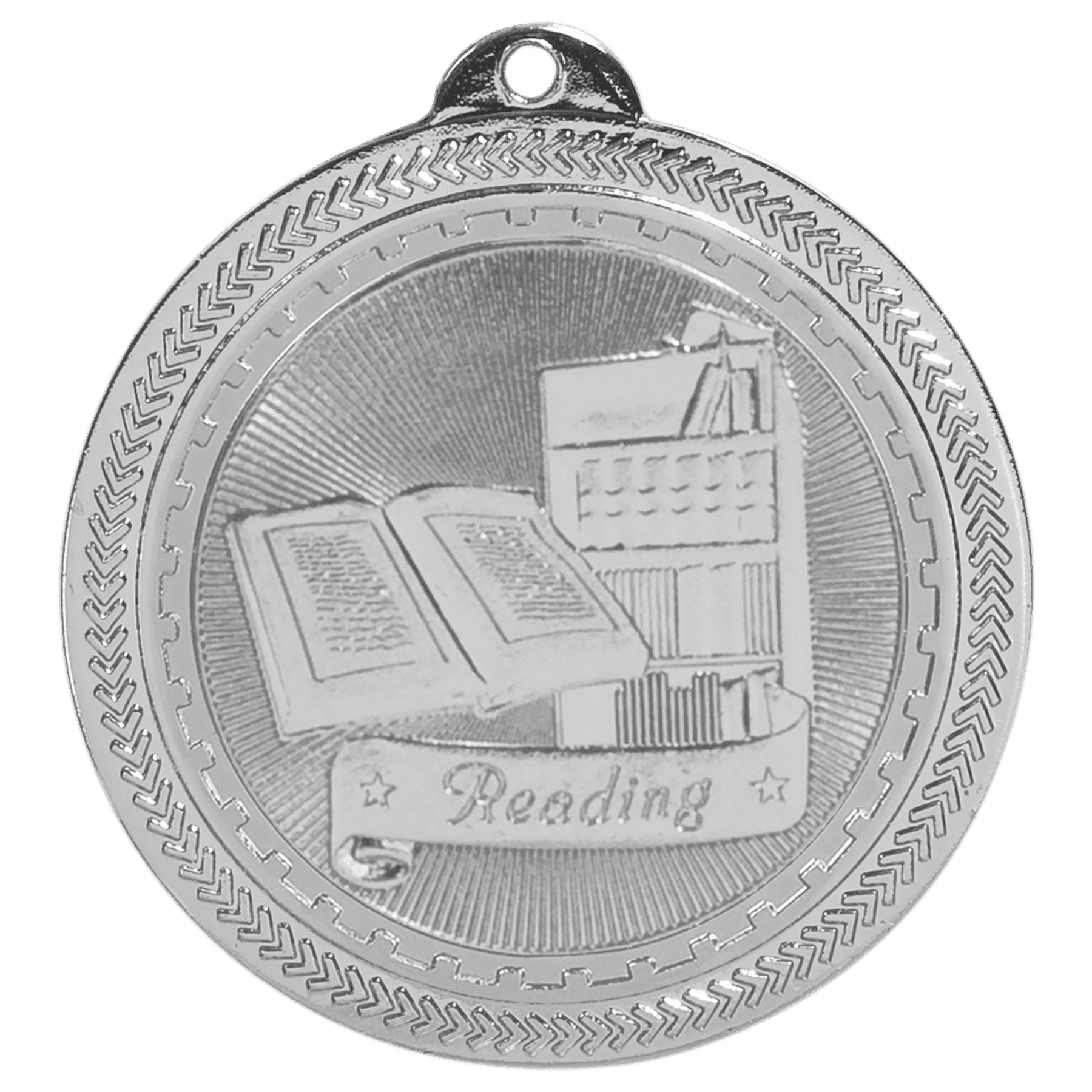 Reading BriteLazer Medal-Silver