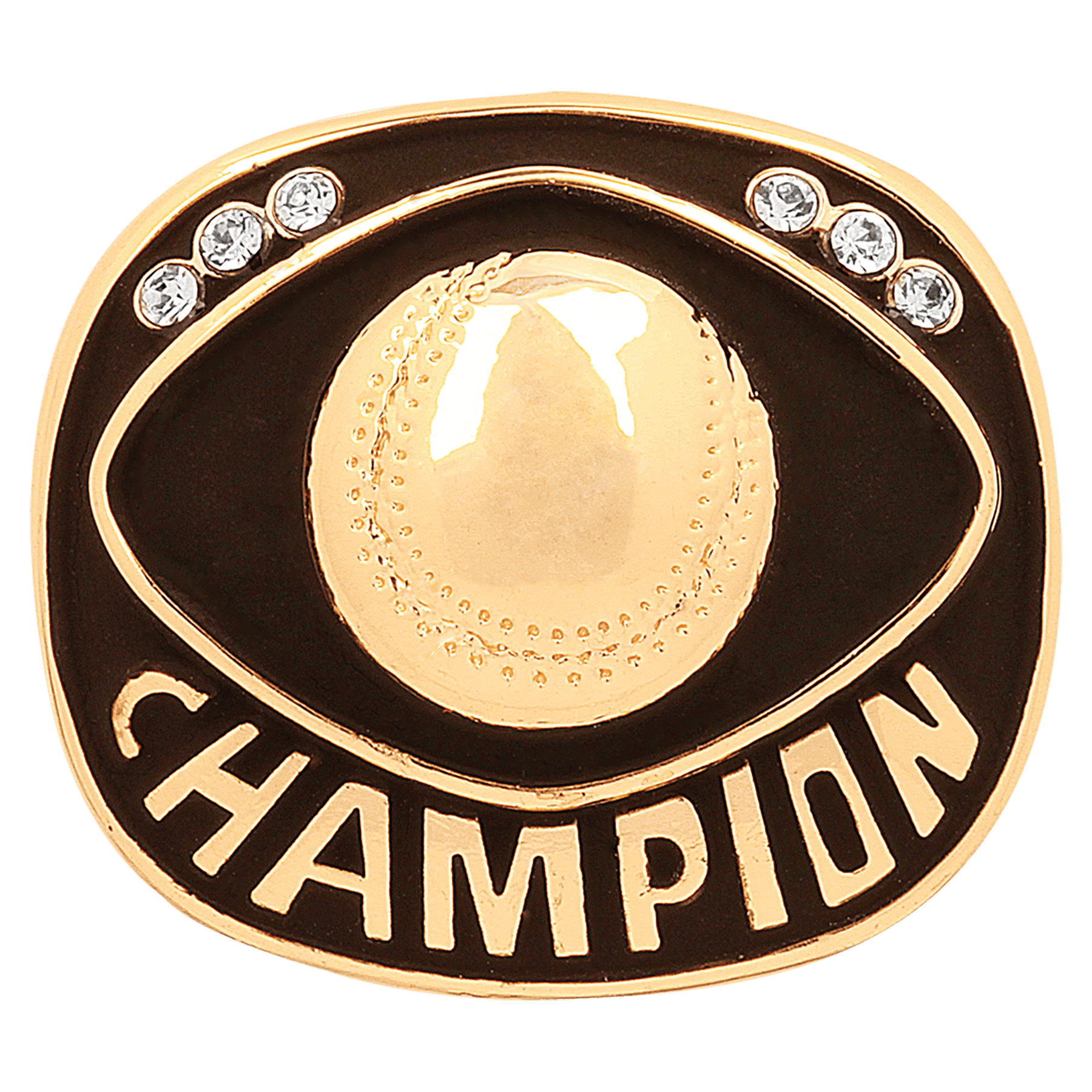 Baseball/Softball Gold Champion Ring Insert(Price includes ring ordered by size)