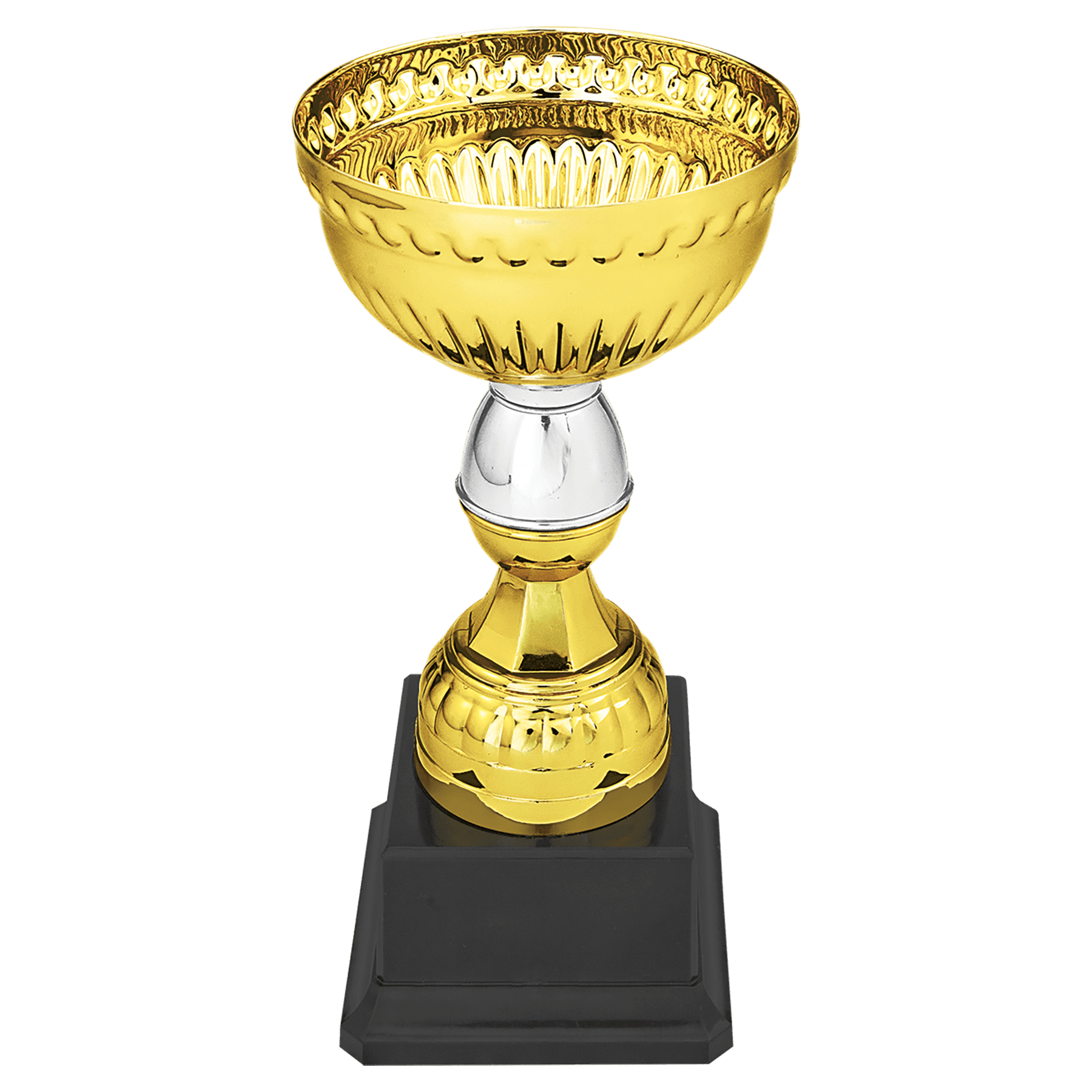 Gold/Silver Metal Cup-7"