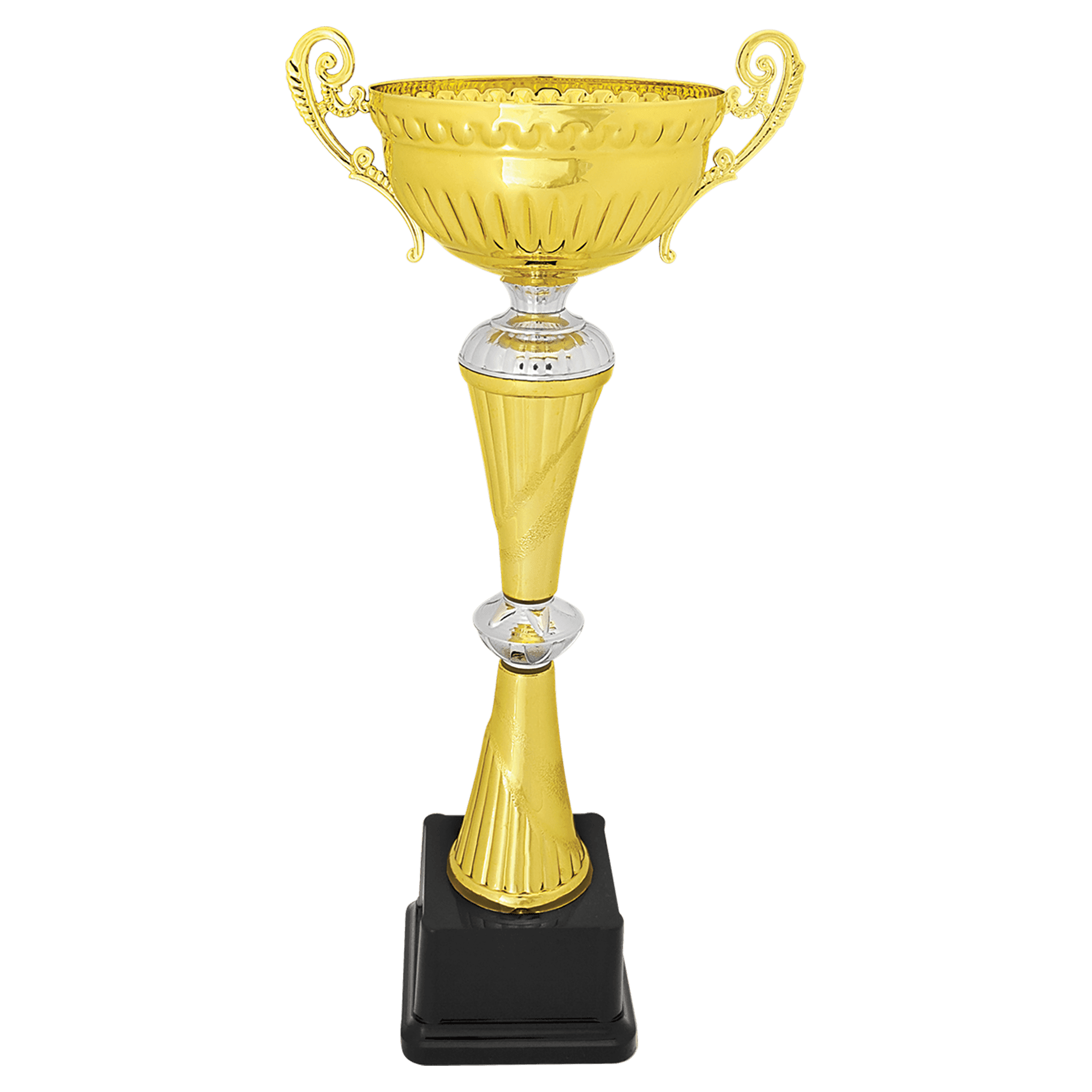 Gold/Silver Metal Cup-14 1/4"