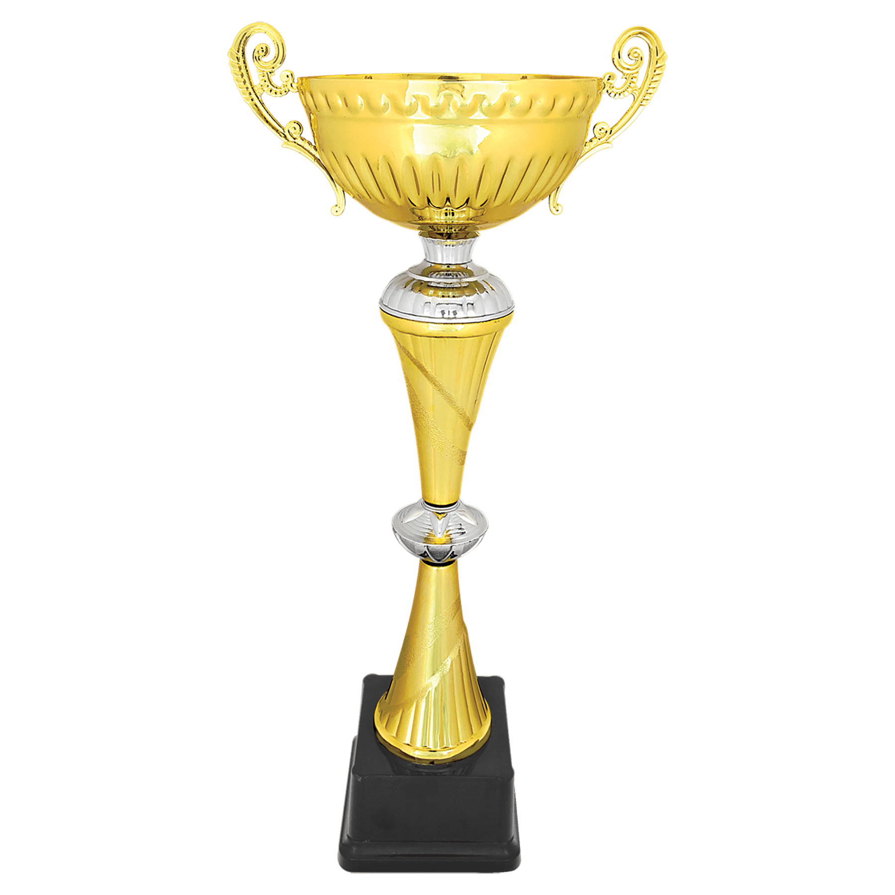 Gold/Silver Metal Cup-18 3/4"