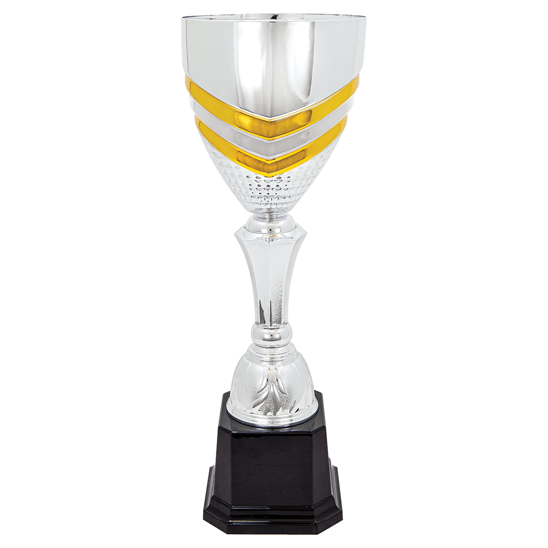 Silver/Gold Metal Cup-15"