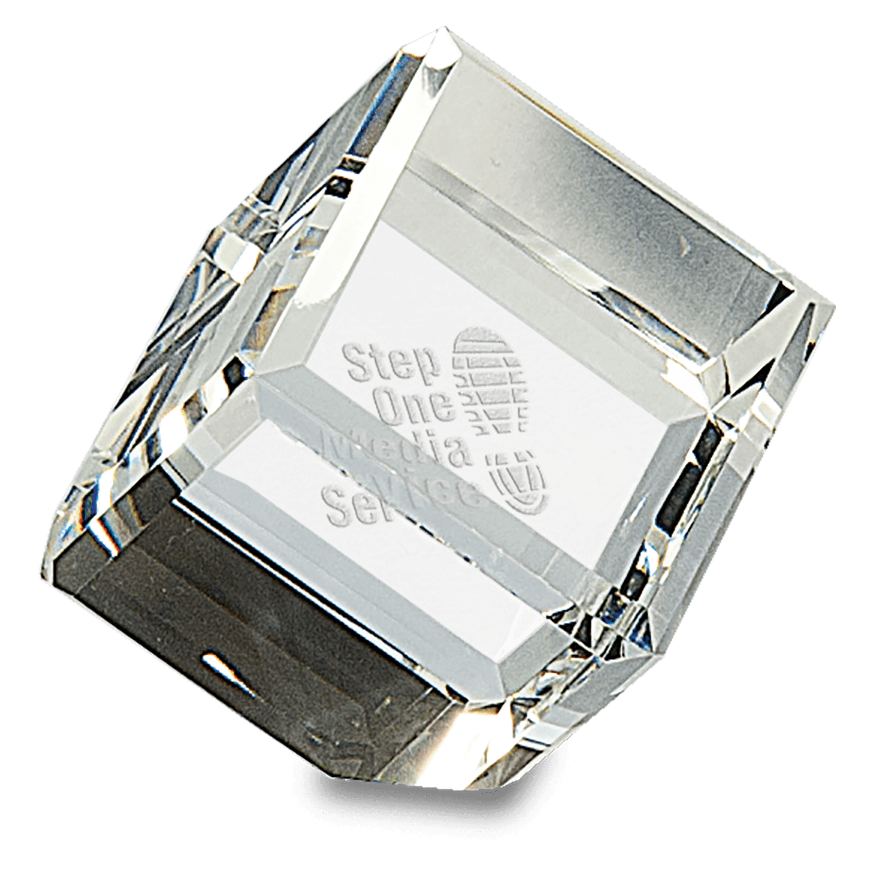 2" x 2" Crystal Cube