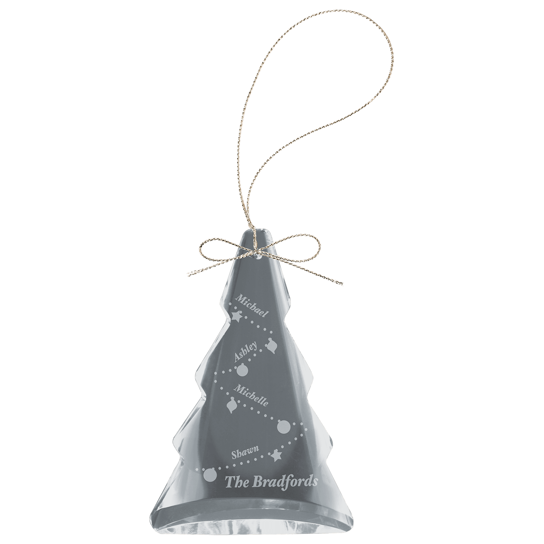 Crystal Tree Ornament