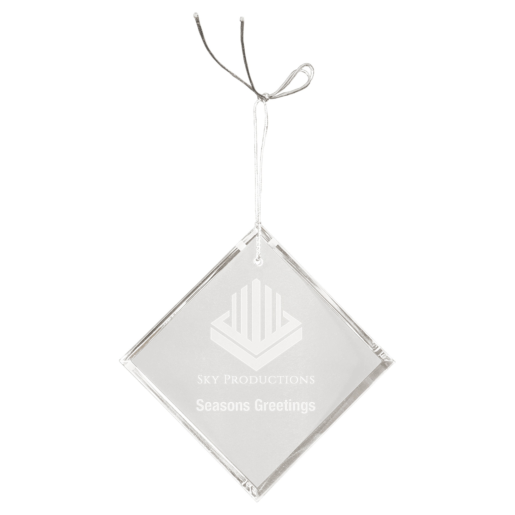 Crystal Diamond Ornament