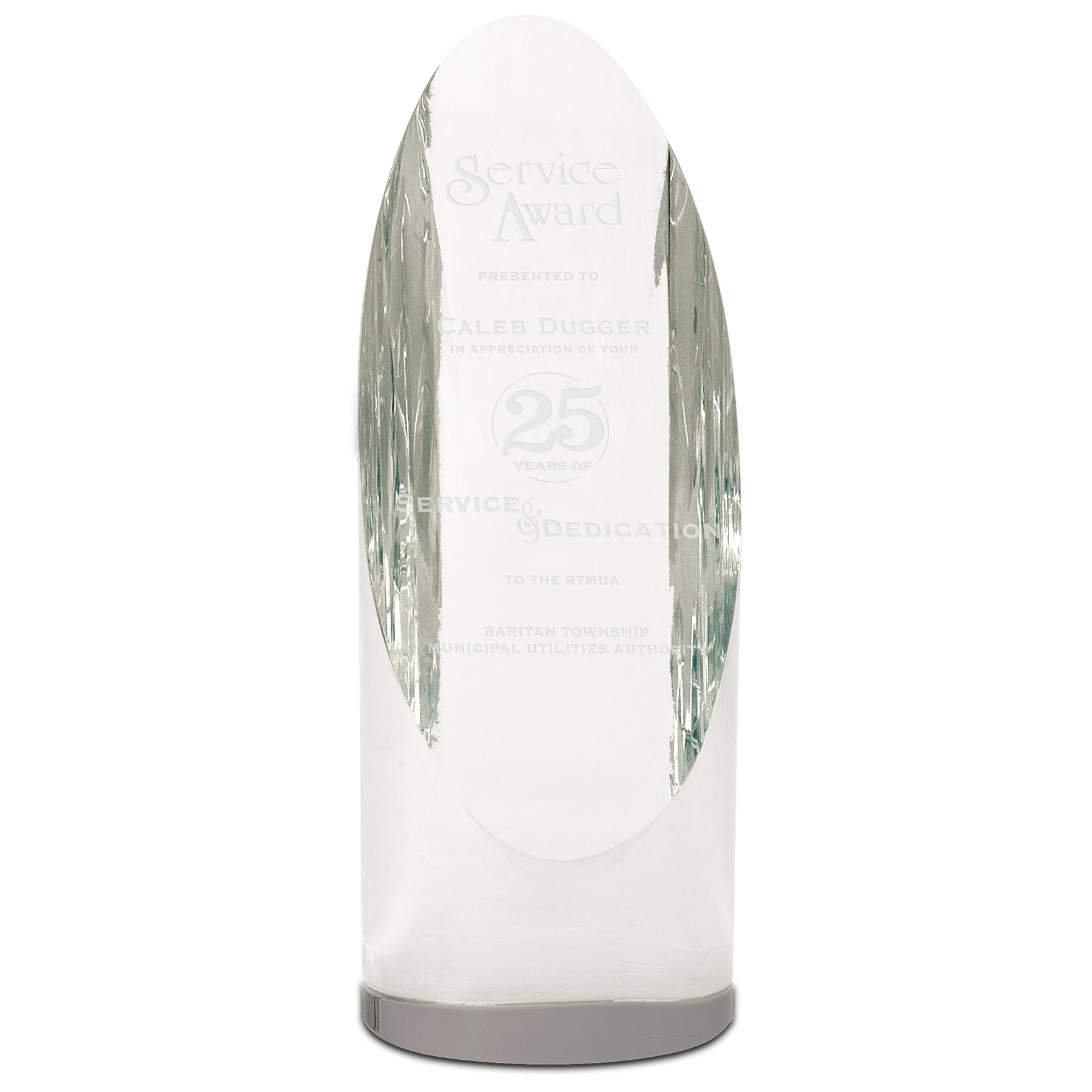 Large Crystal Cylinder