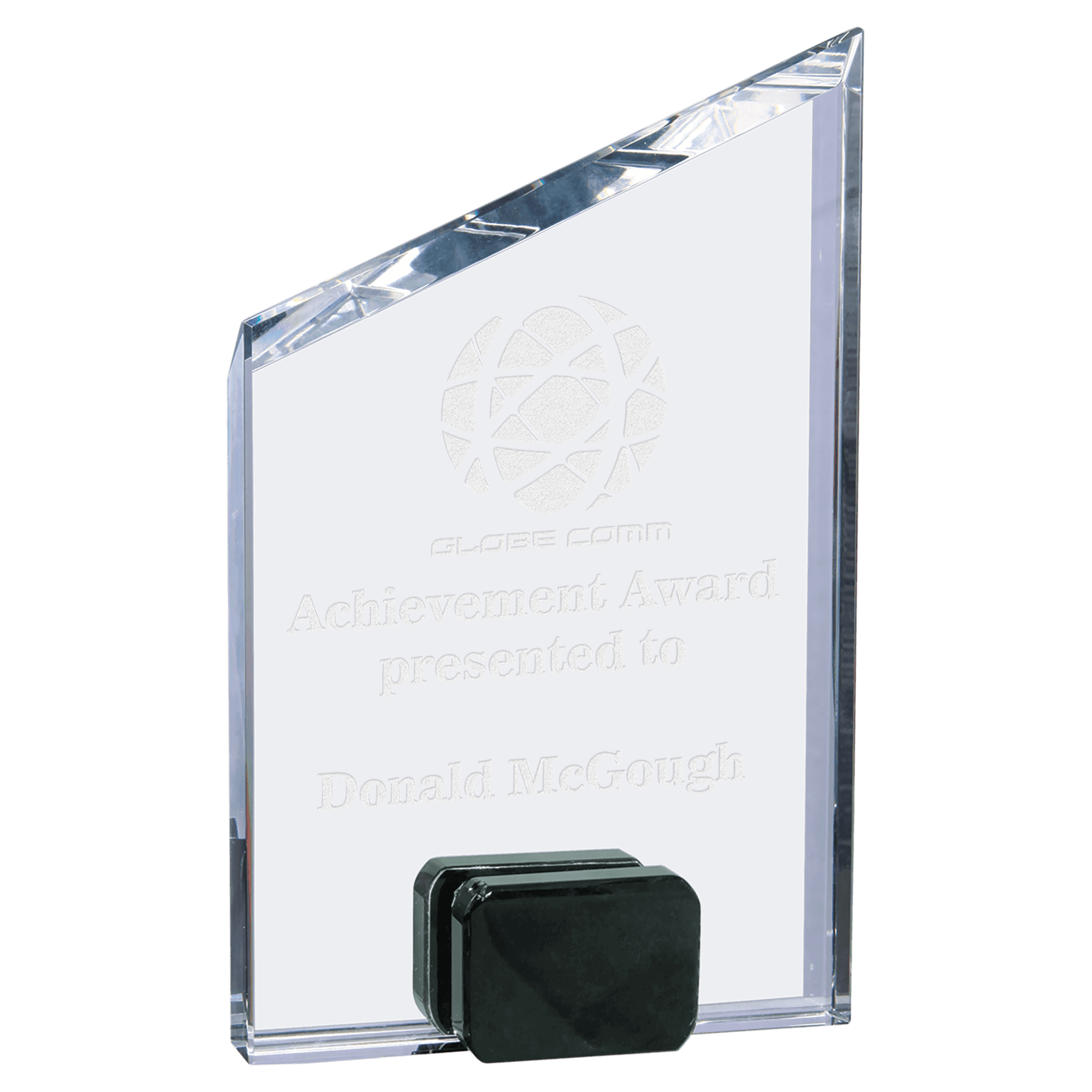 Medium Crystal Peak with Black Crystal Base