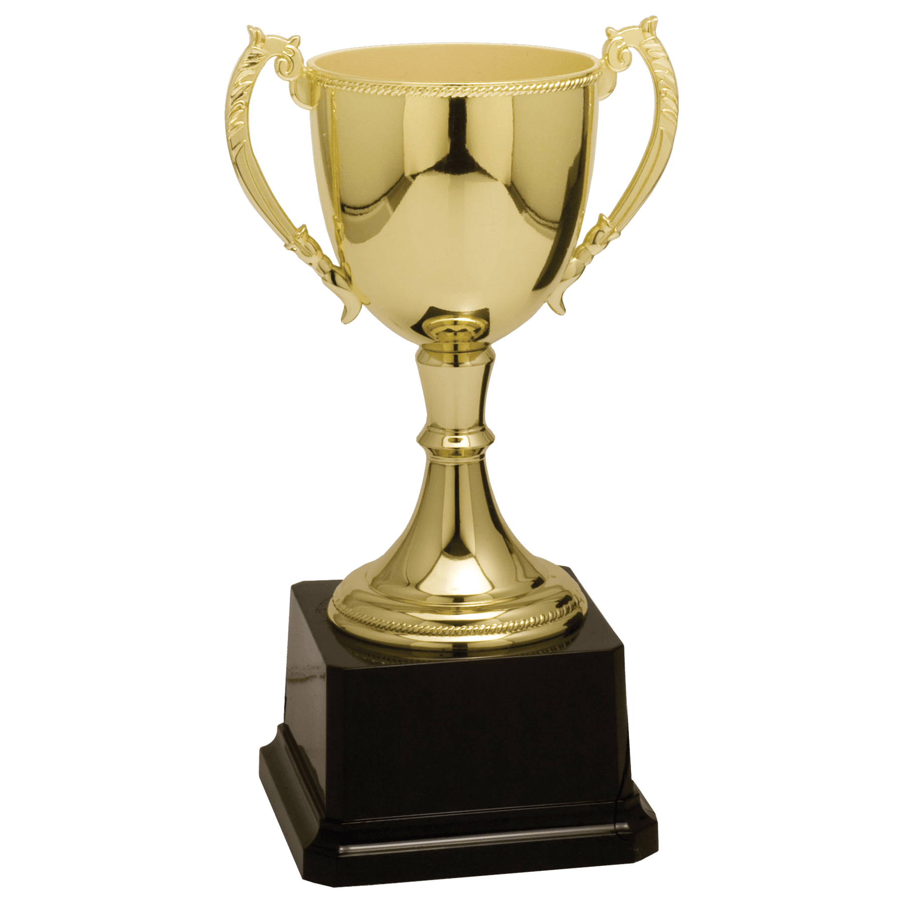 Gold Zinc Cup-8 3/4"