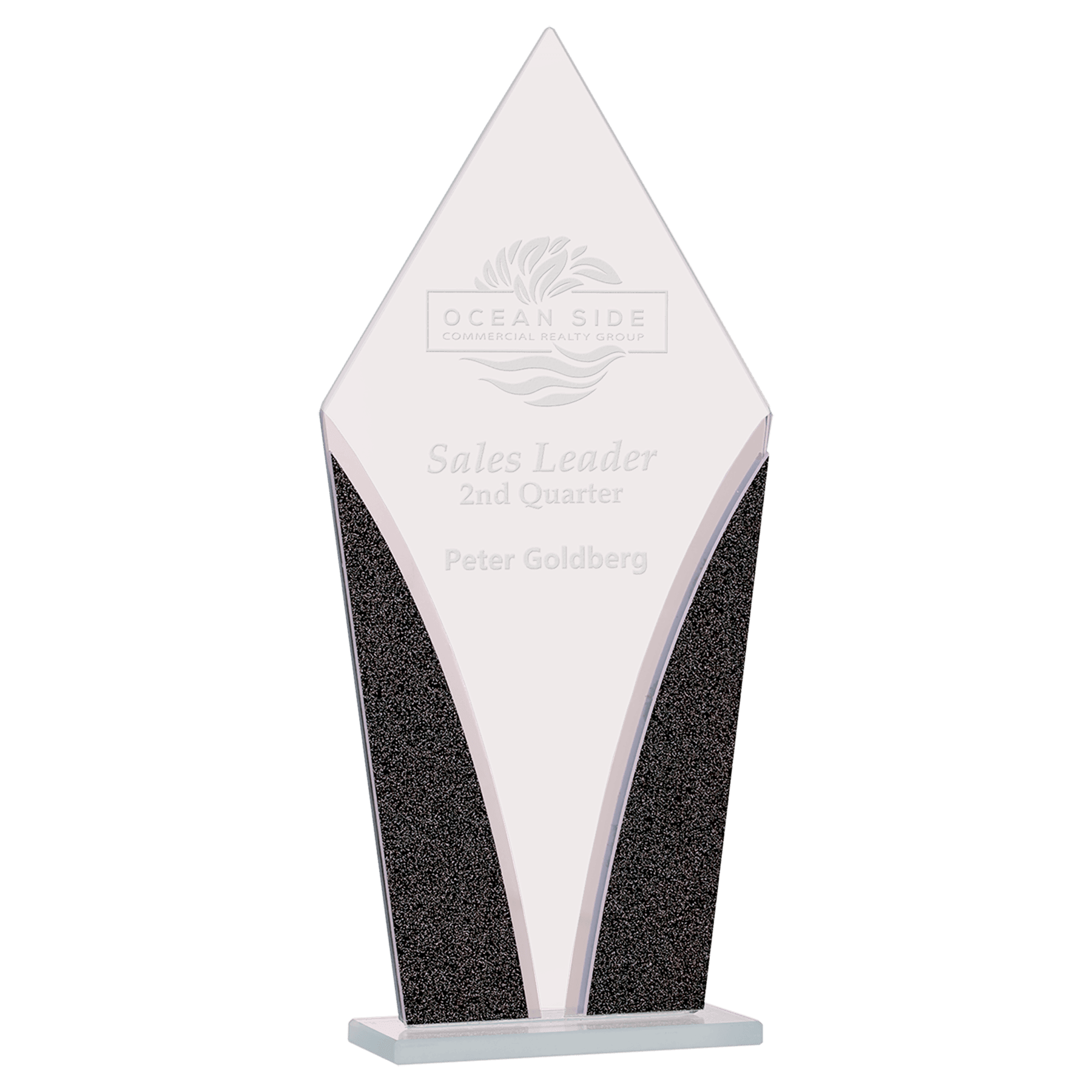 Small Diamond Designer Glass Award