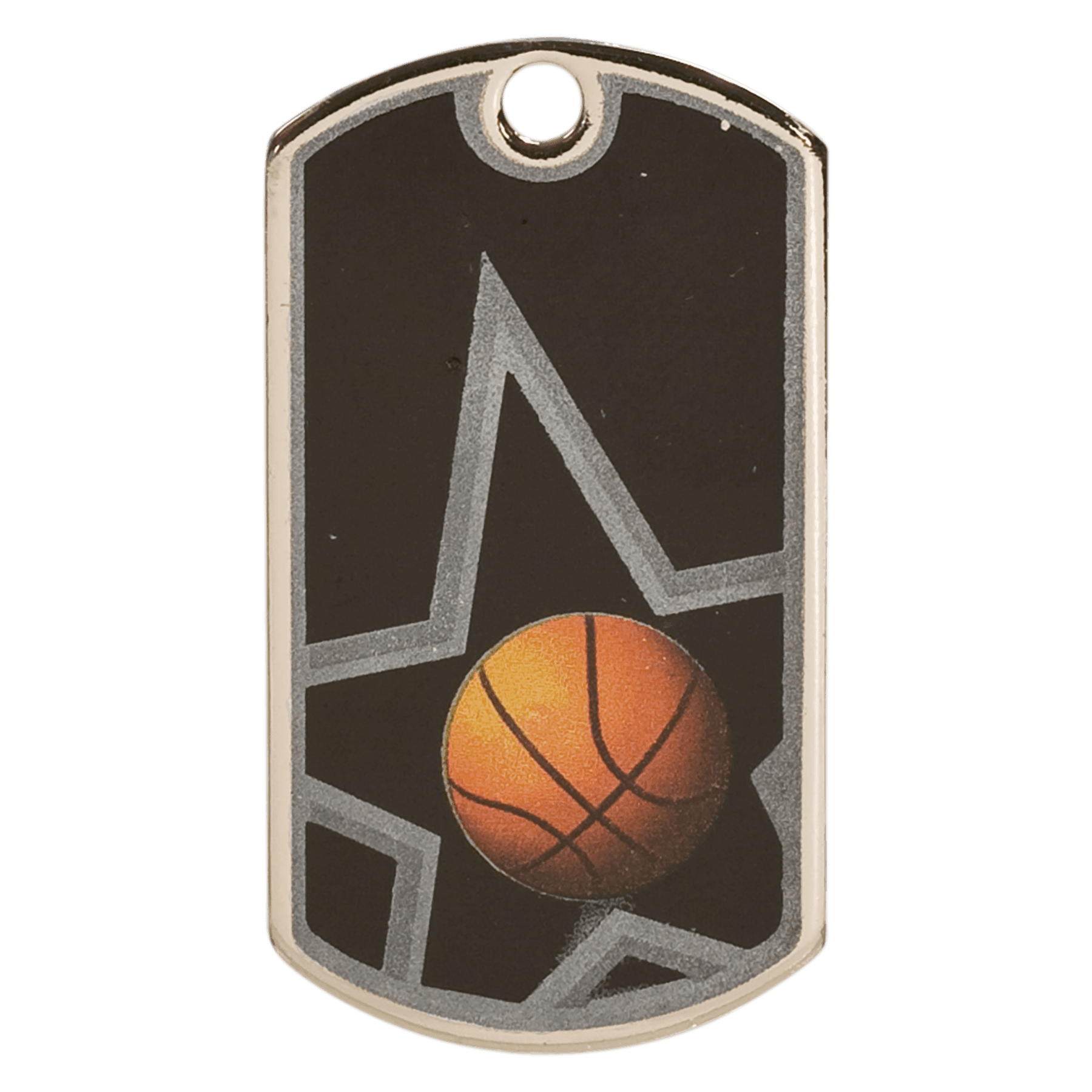 Basketball Dog Tag