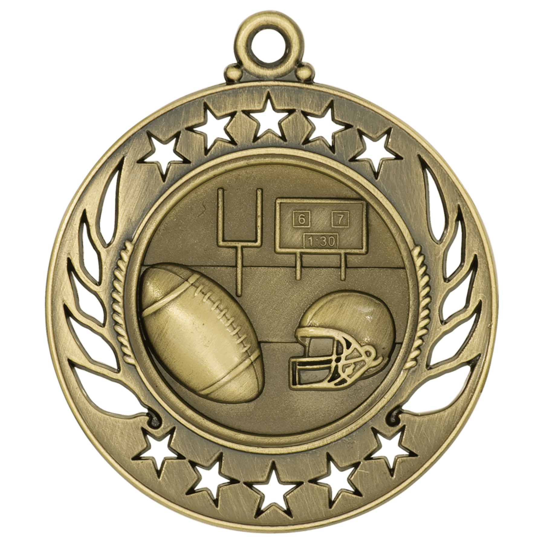 Football Galaxy Medal-Gold