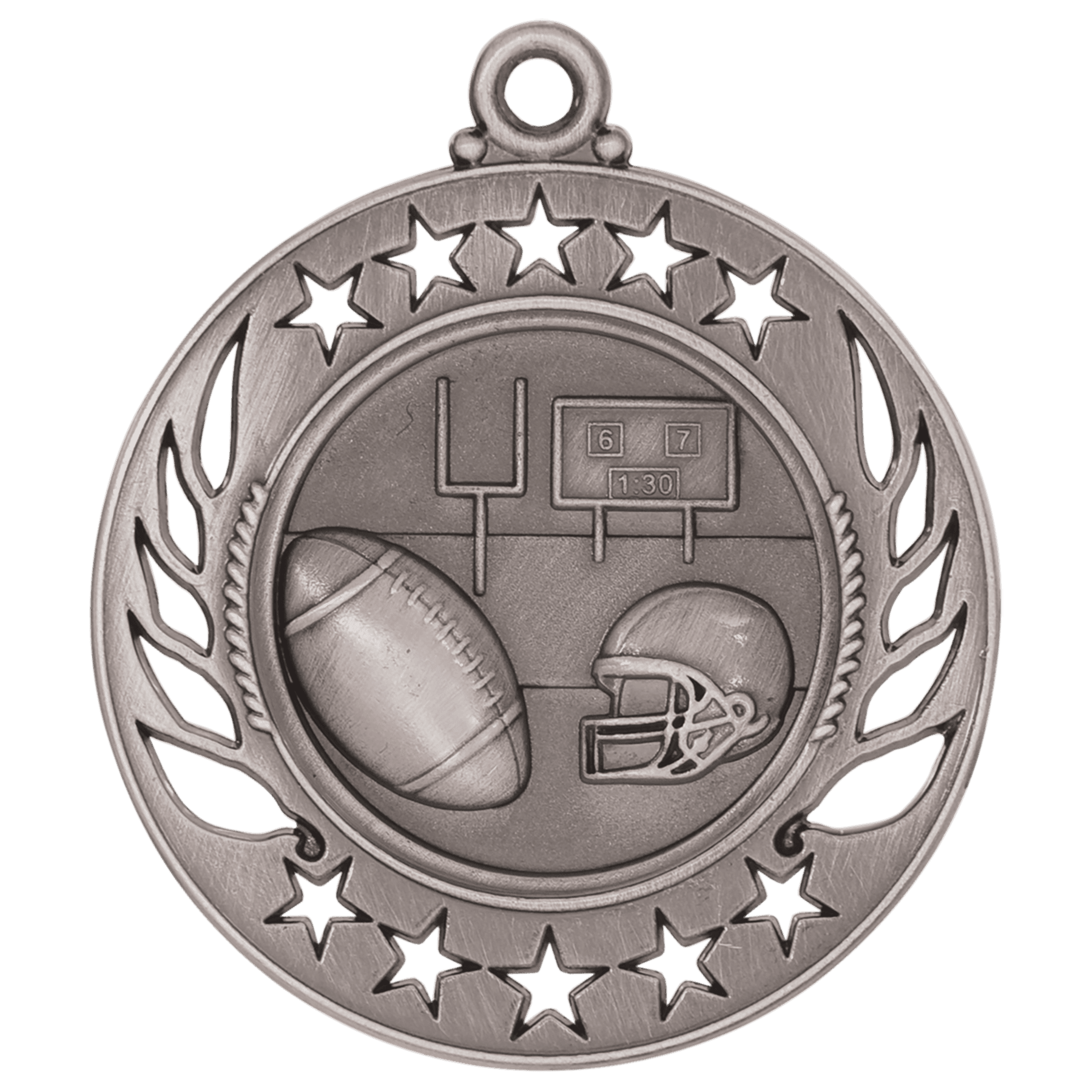 Football Galaxy Medal-Silver