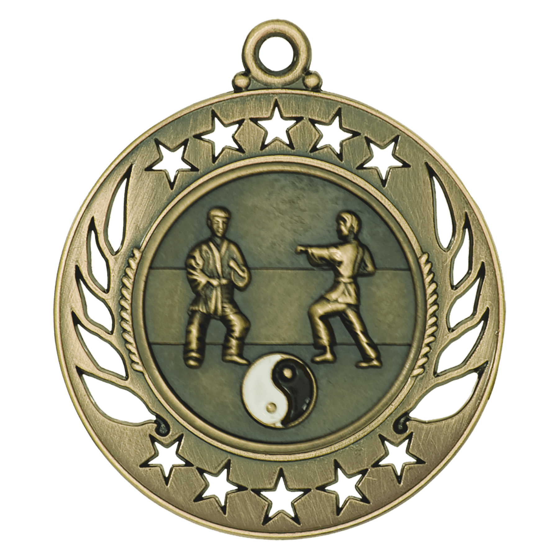 Martial Arts Galaxy Medal-Gold