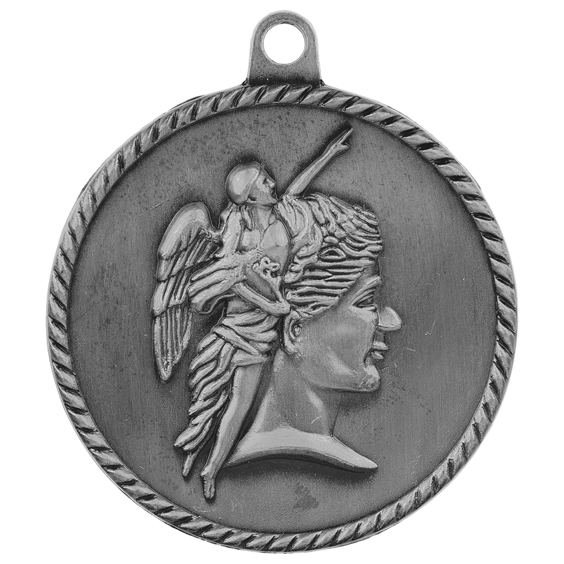 Achievemnt High Relief Medal-Silver