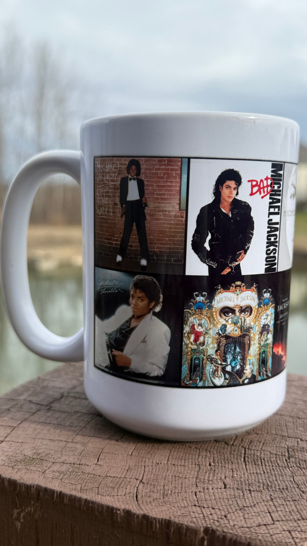 Michael Jackson Full Album Cover Mug