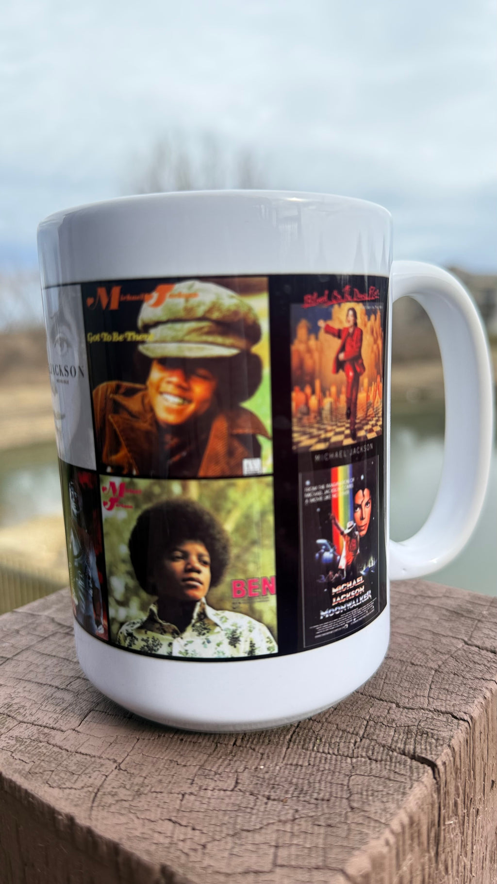 Michael Jackson Full Album Cover Mug