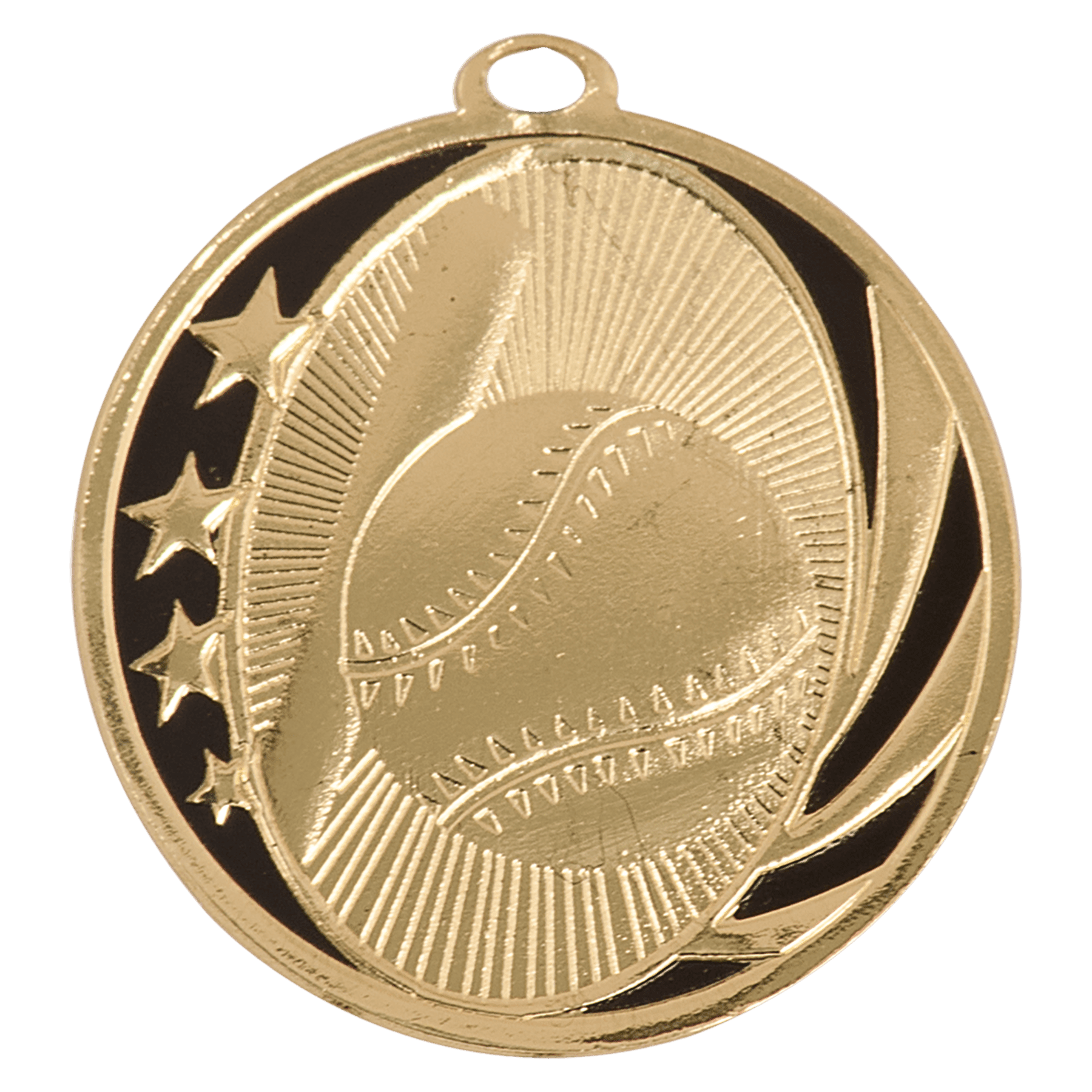 Baseball/Softball Midnight Star Medal-Gold