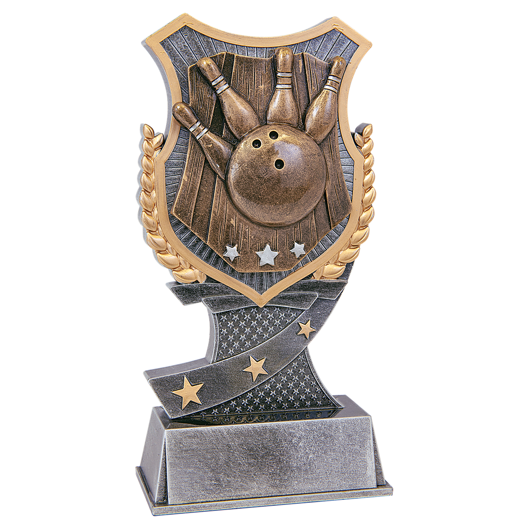 Bowling Shield Award-7"