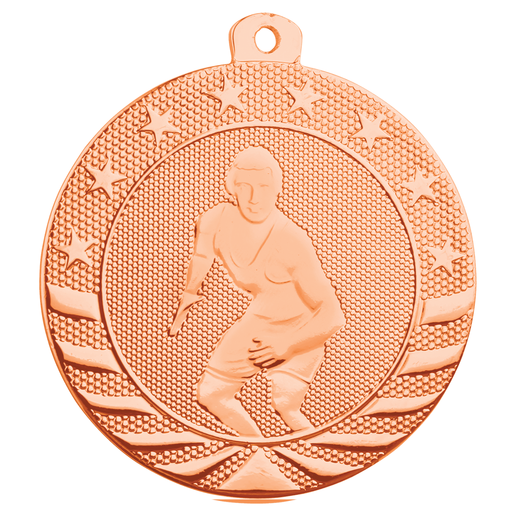 Male Wrestling Starbrite Medal-Bronze