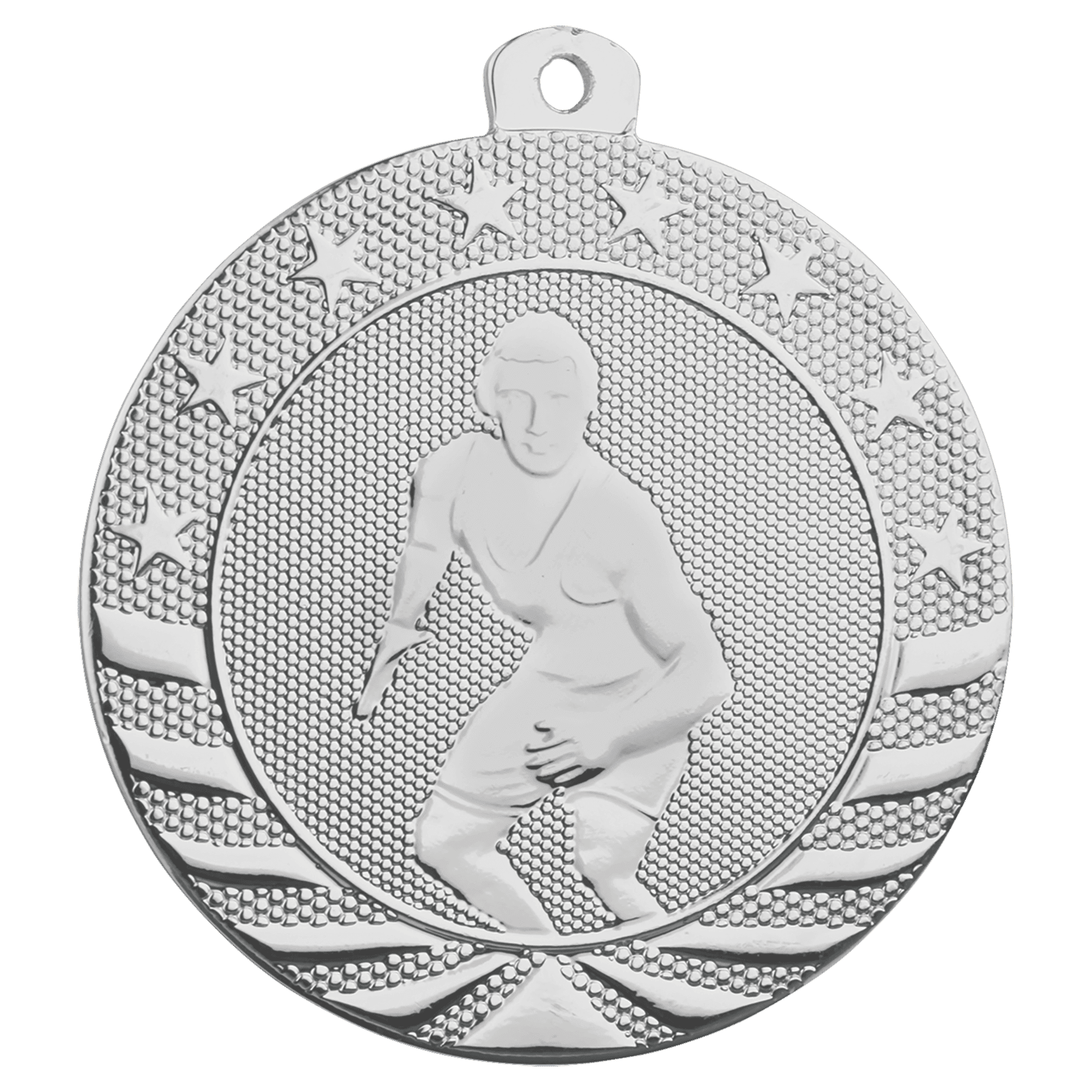 Male Wrestling Starbrite Medal-Silver