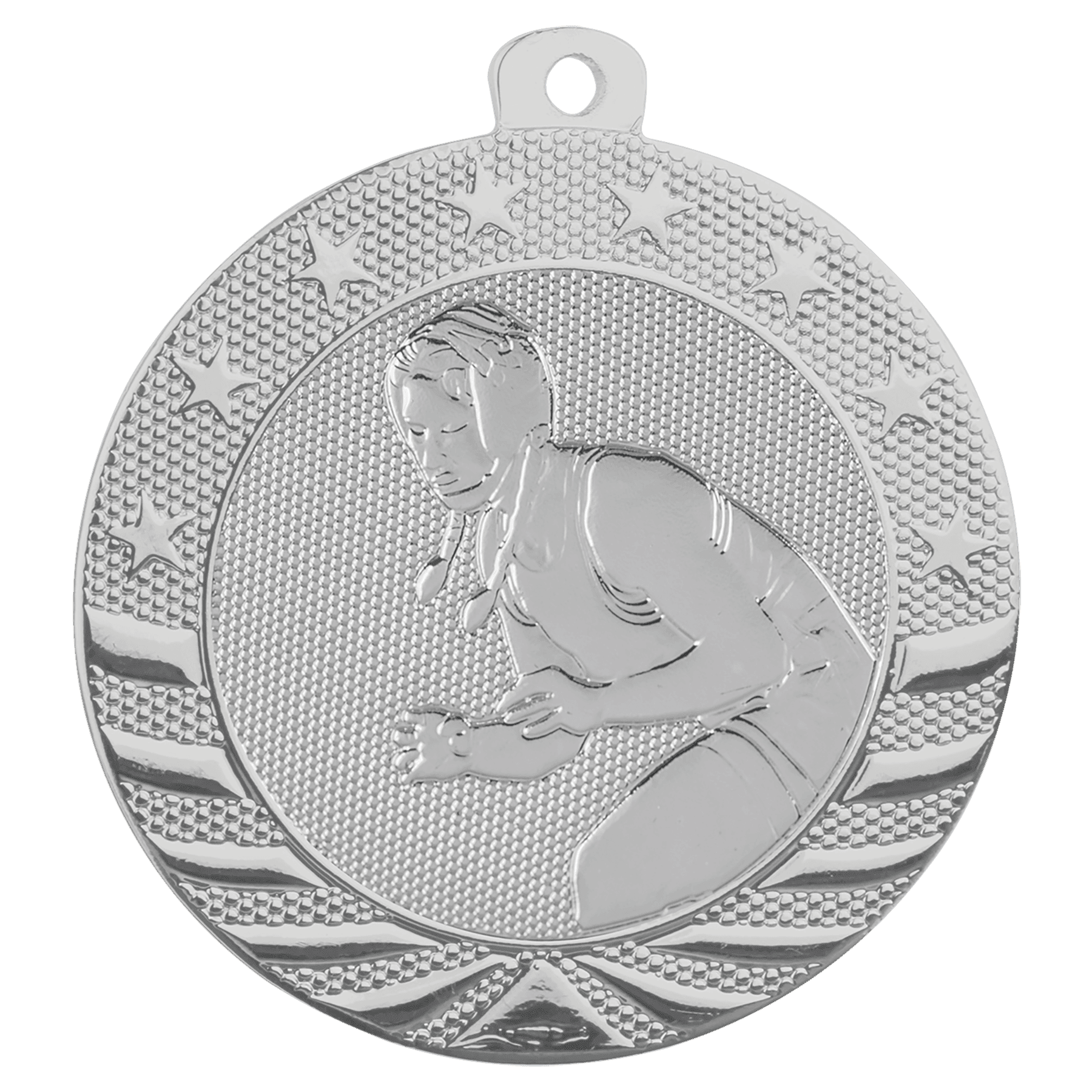 Female Wrestling Starbrite Medal-Silver