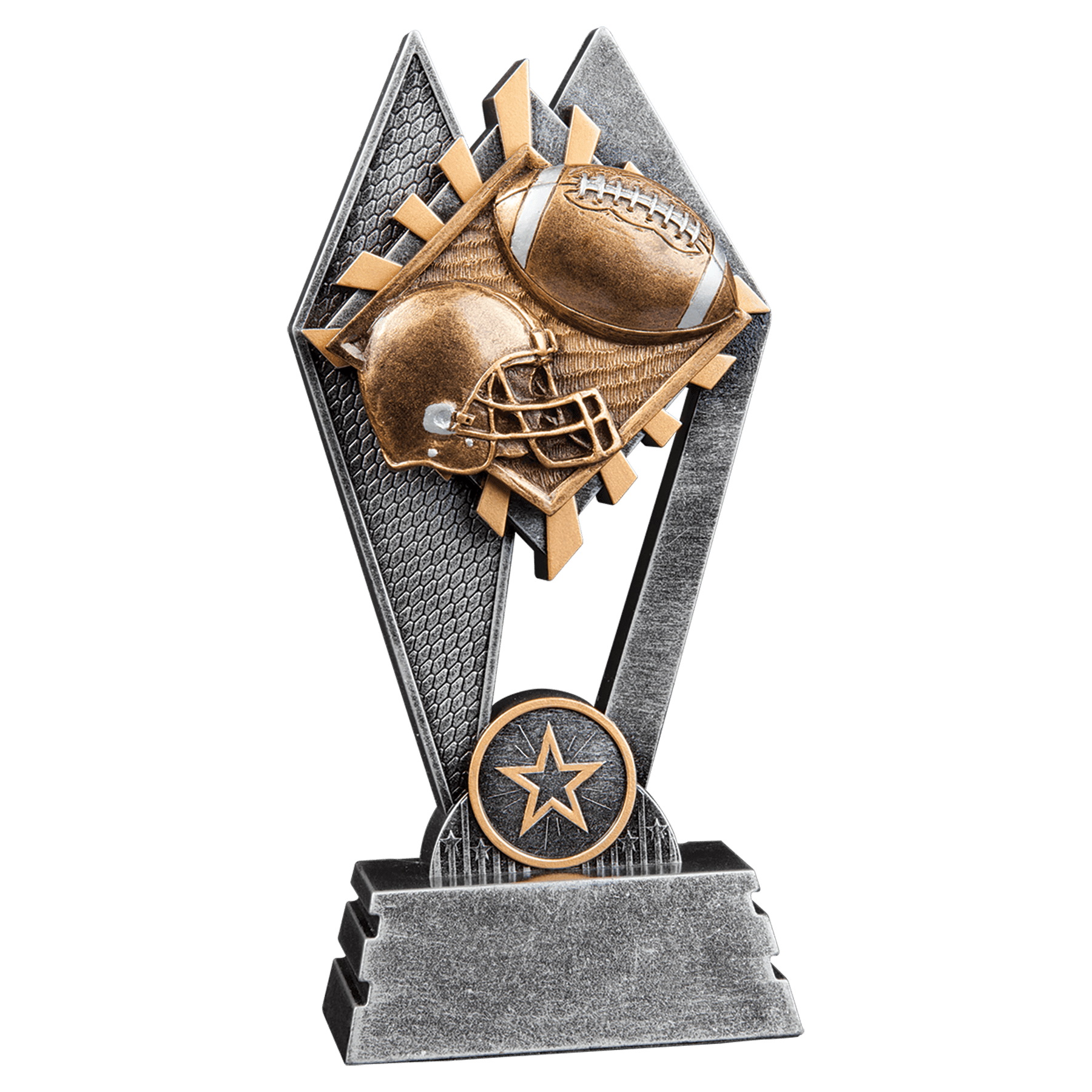 Football Sun Ray Award-7"