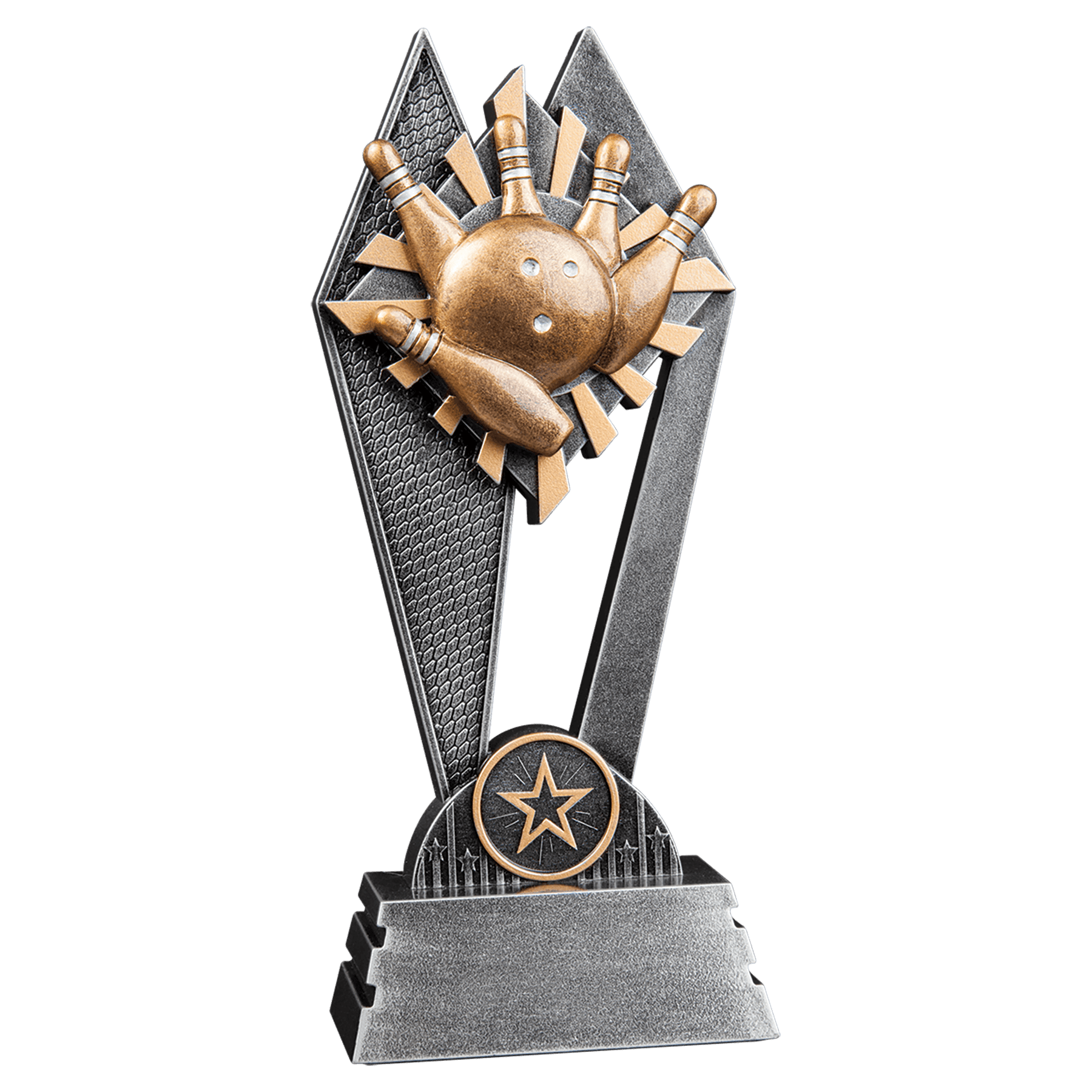 Bowling Sun Ray Award-8"