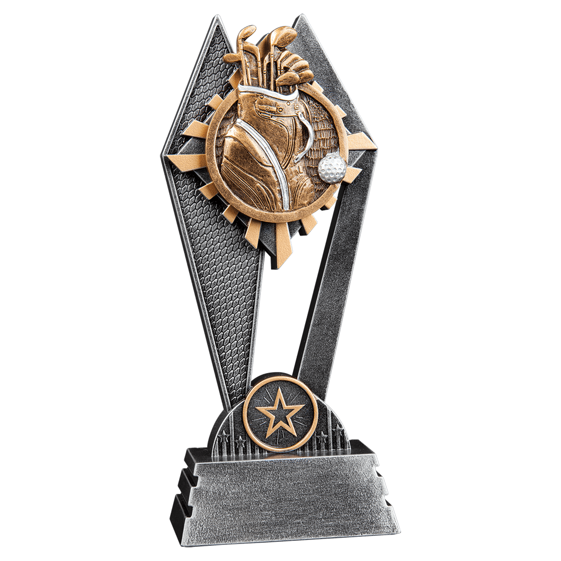 Golf Sun Ray Award-8"