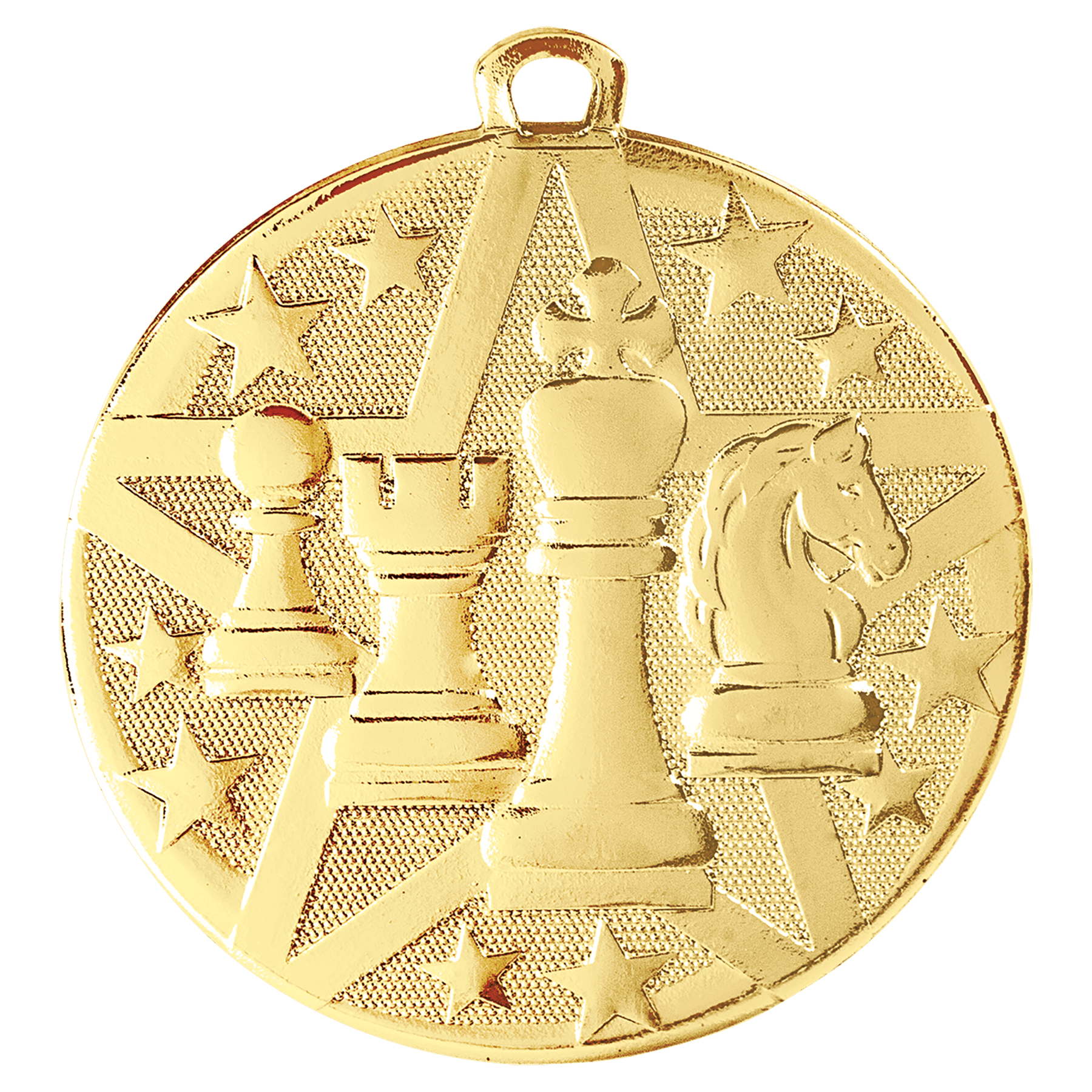 Chess Superstar Medal-Gold