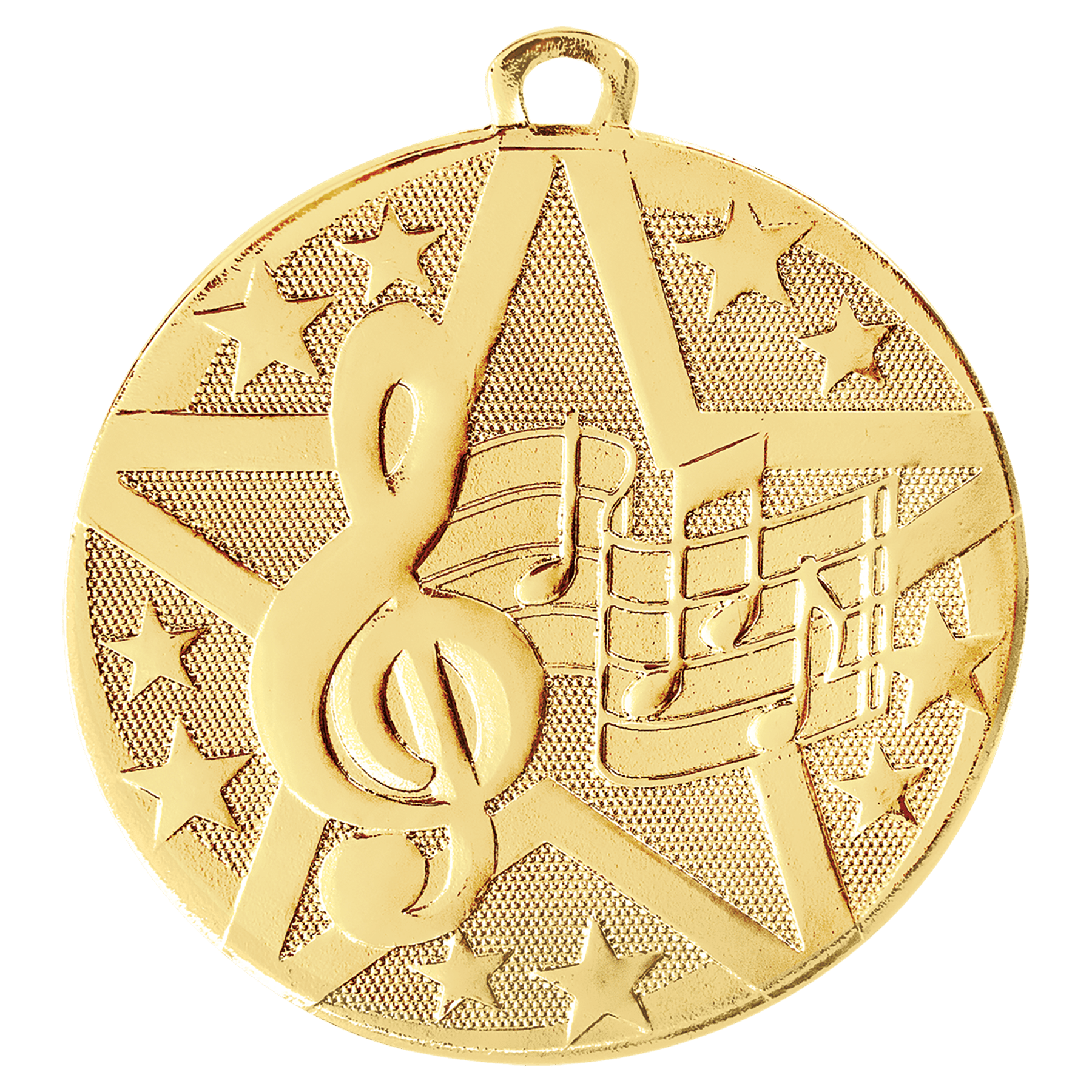 Music Superstar Medal-Gold