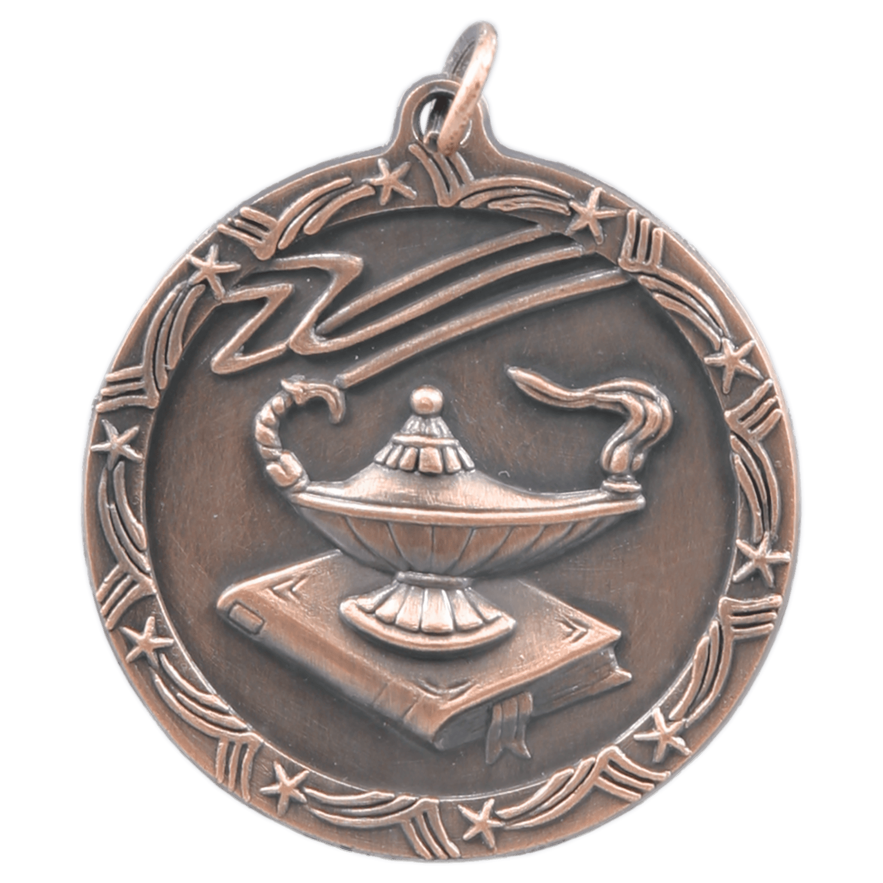 Lamp of Knowledge Shooting Star Medal-Bronze