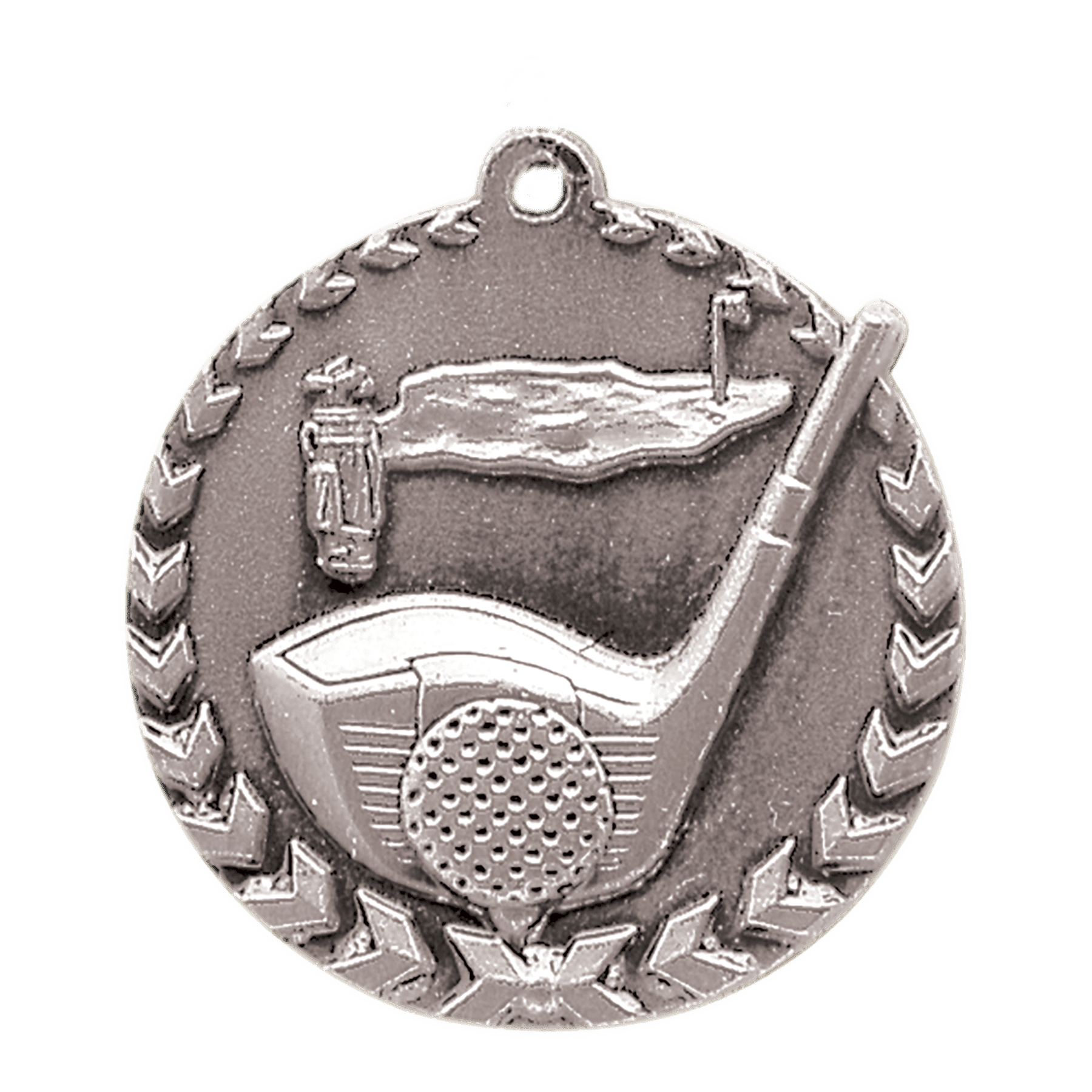 Golf Millennium Medal-Silver