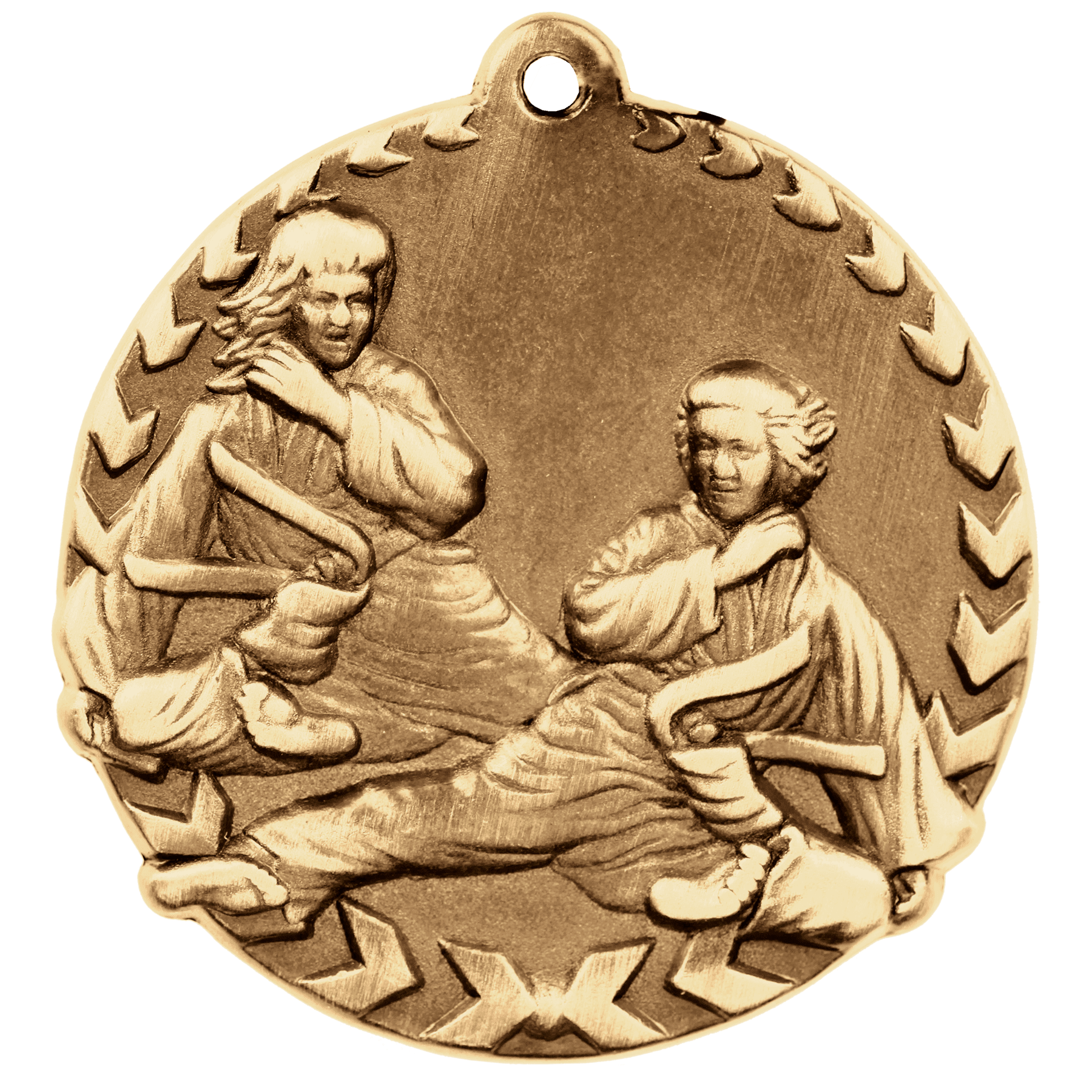 Martial Arts Millennium Medal-Gold