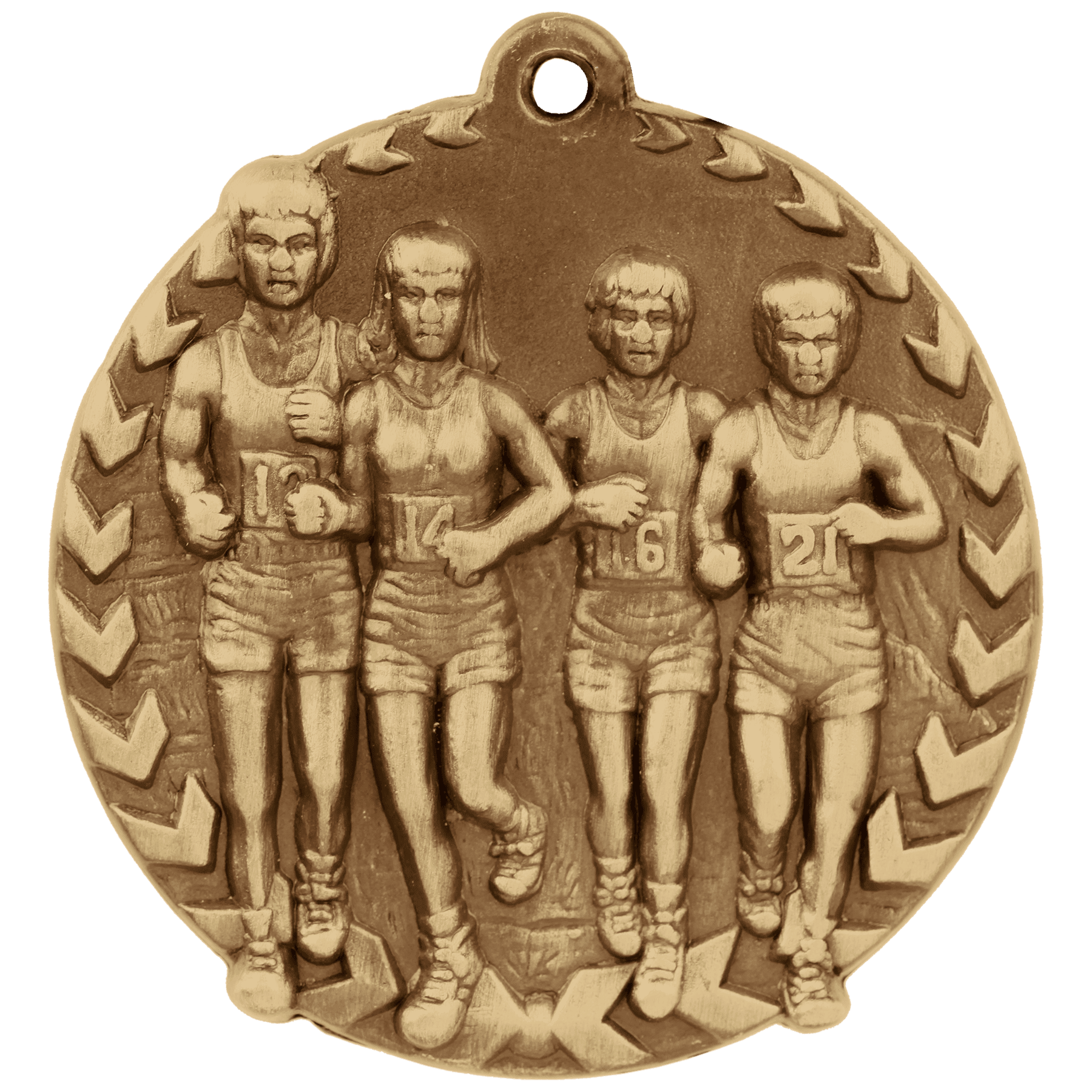 Cross Country Millennium Medal-Gold