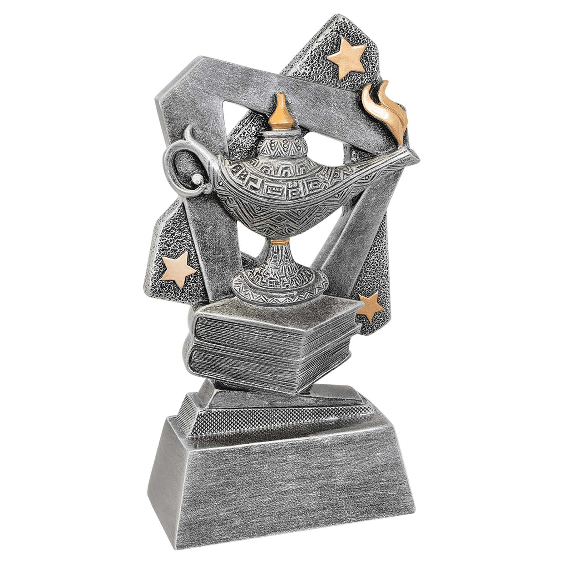 Lamp of Knowledge Triumph Resin-6 1/2"