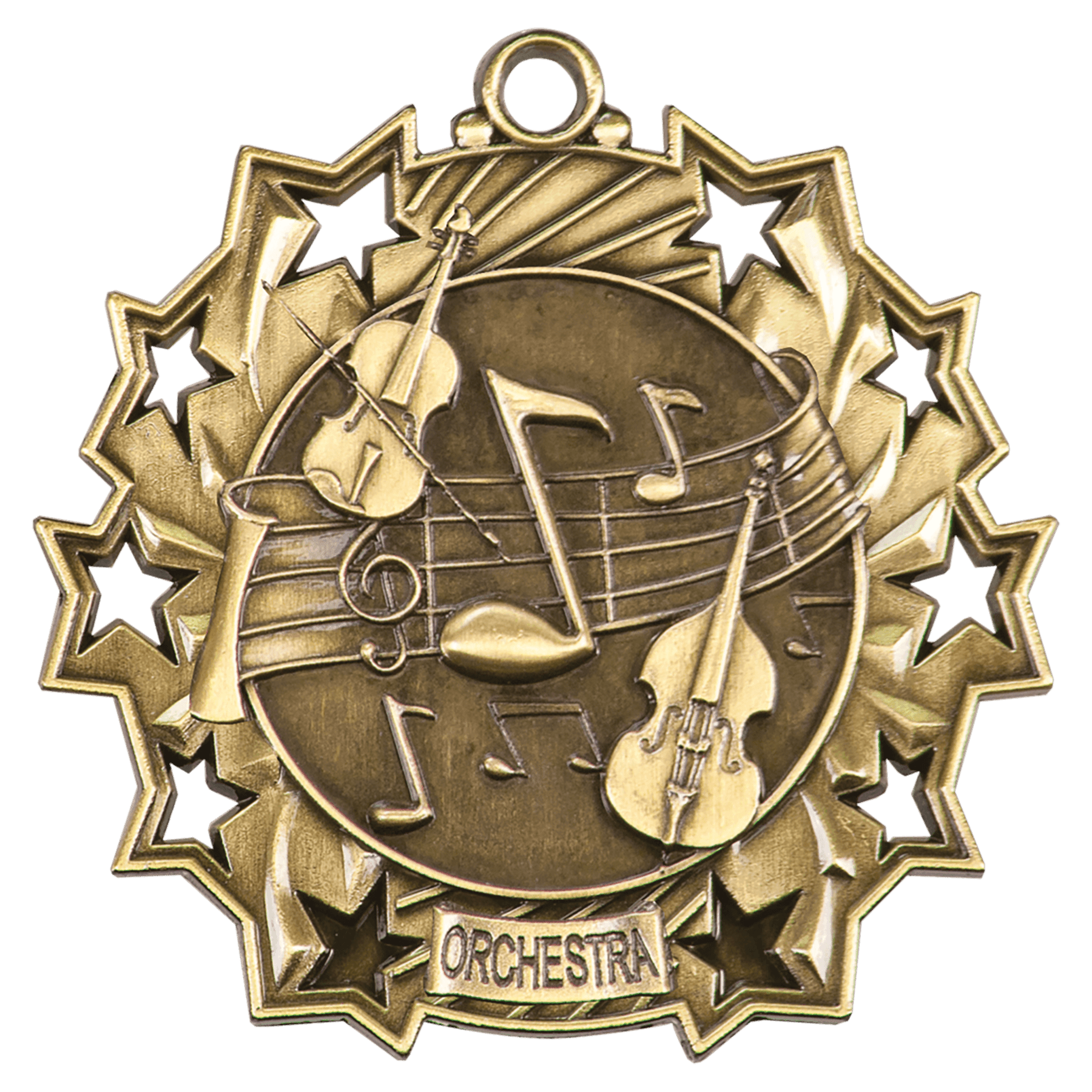 Orchestra Ten Star Medal-Gold