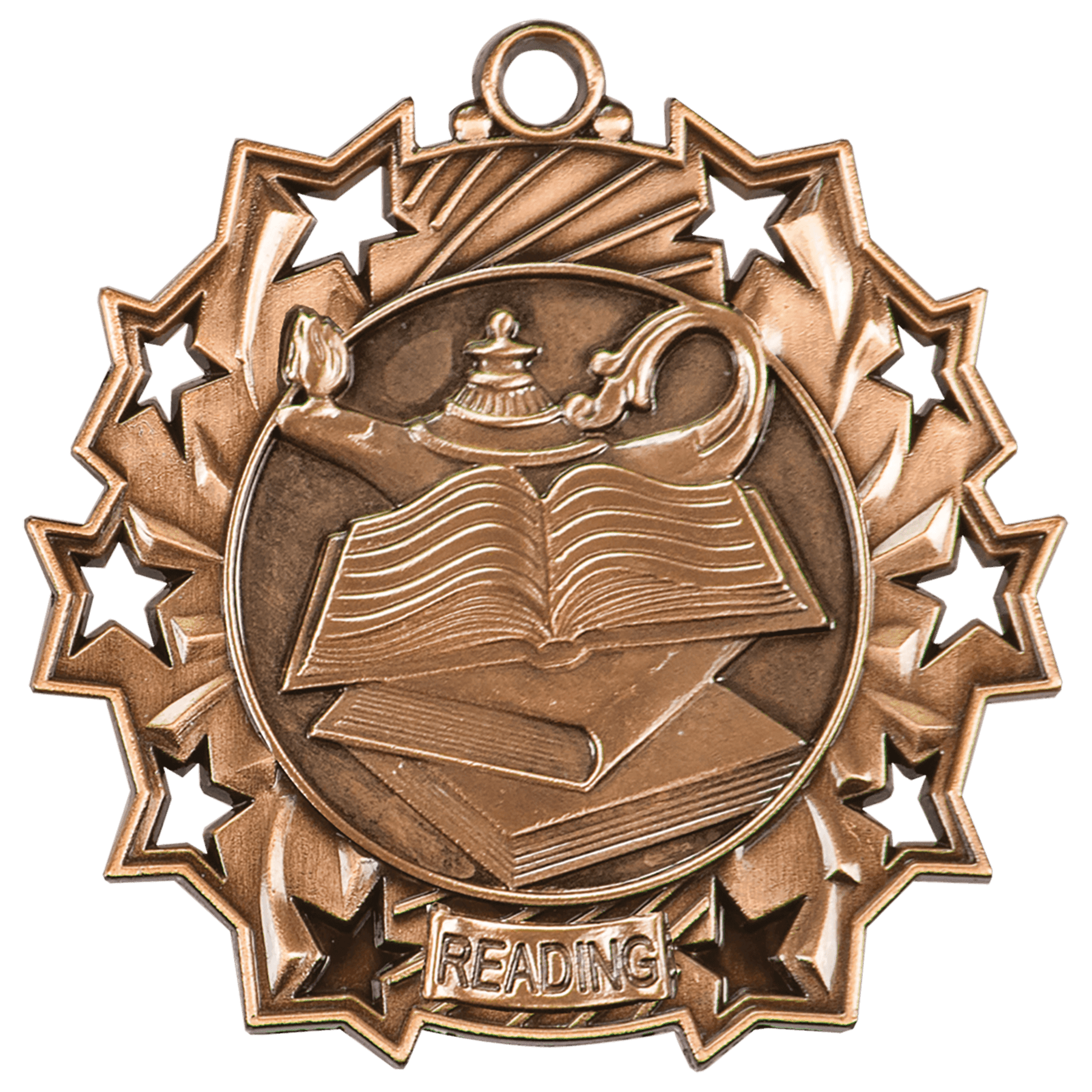 Reading Ten Star Medal-Bronze