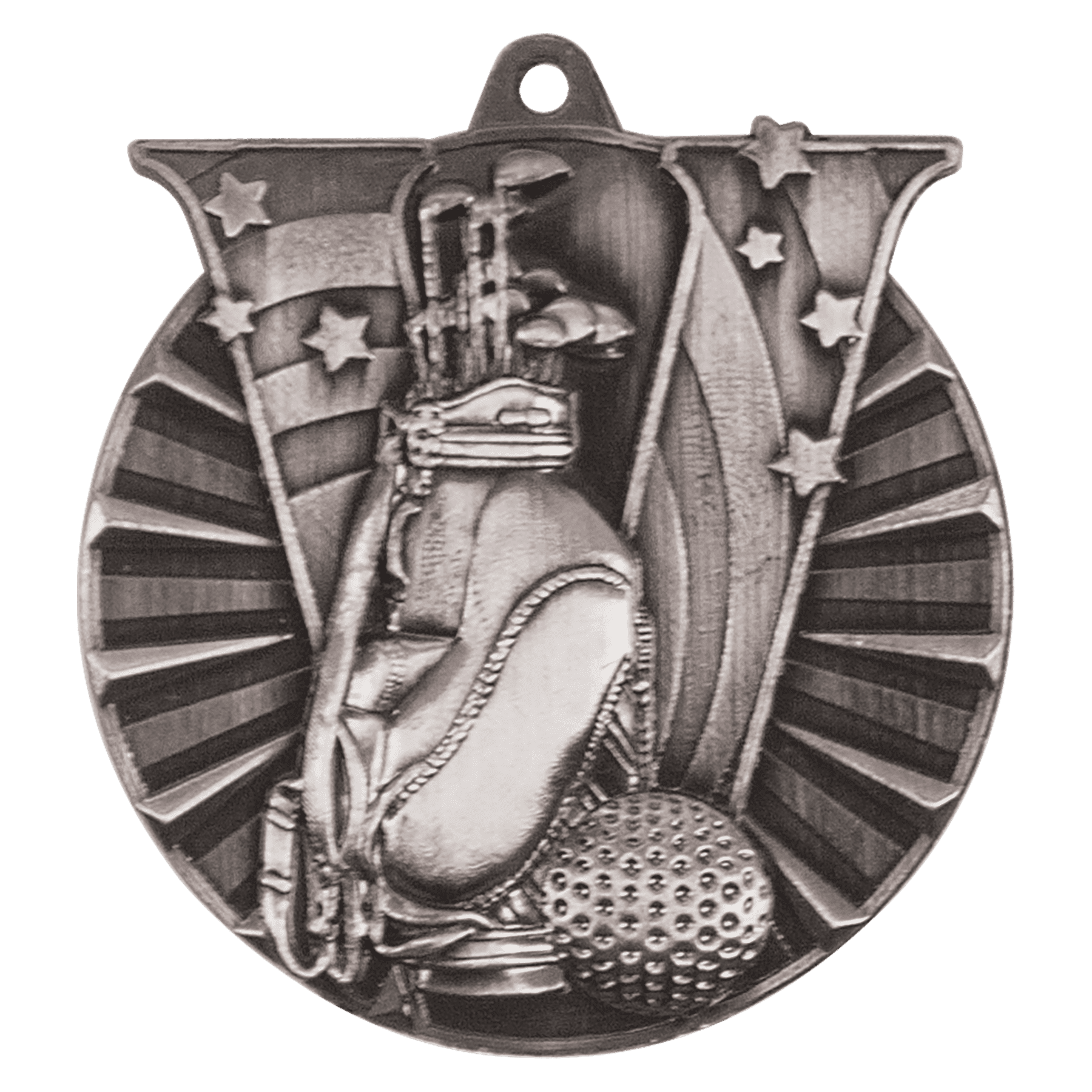Golf Victory Medal-Silver