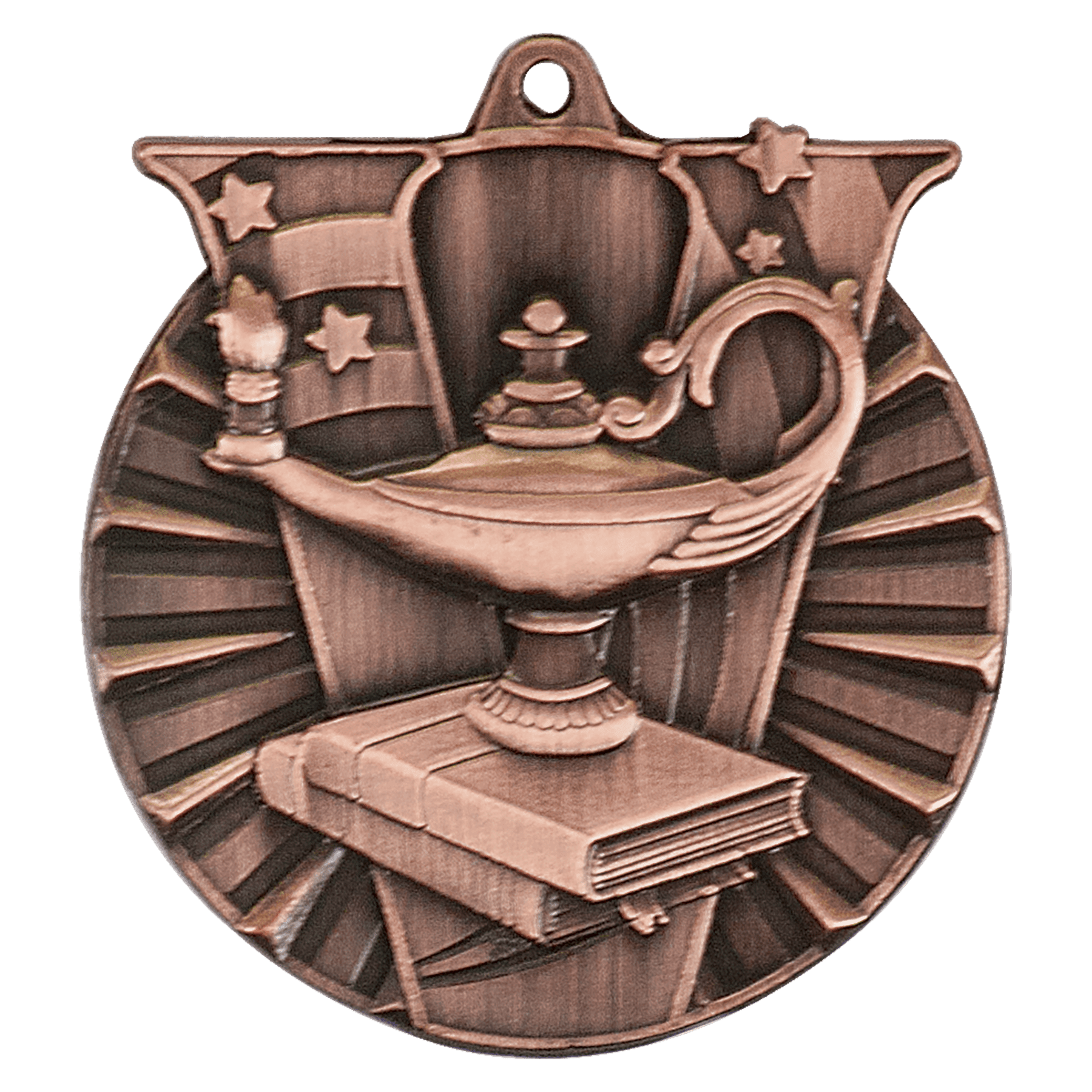 Lamp of Knowledge Victory Medal-Bronze