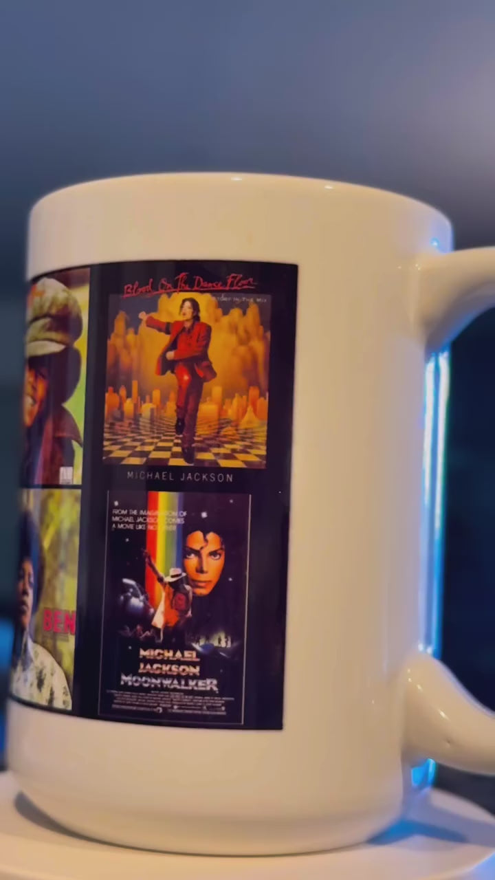 Michael Jackson Full Album Cover Mug